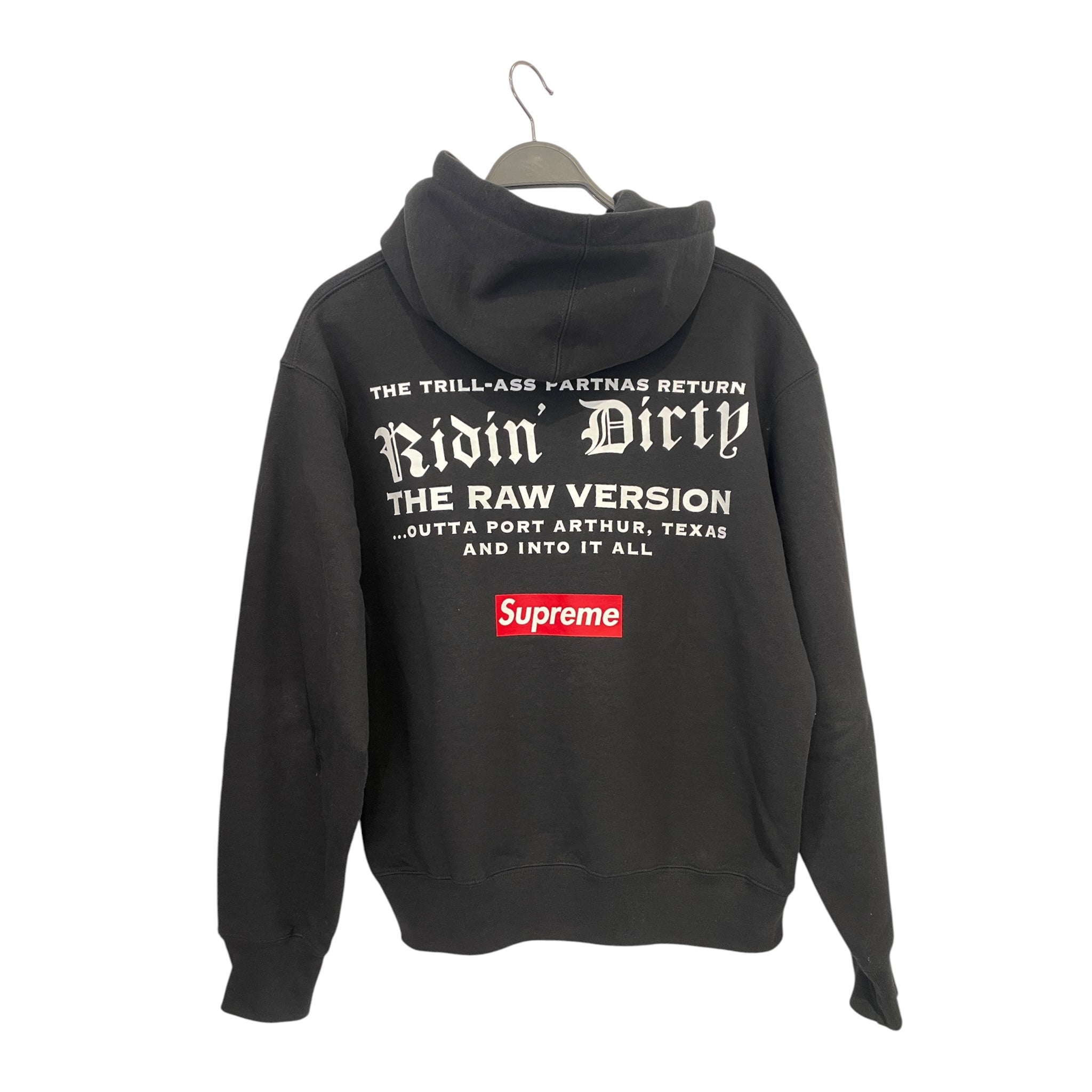 Supreme/Hoodie/S/Graphic/Cotton/BLK/supreme ugk view 2