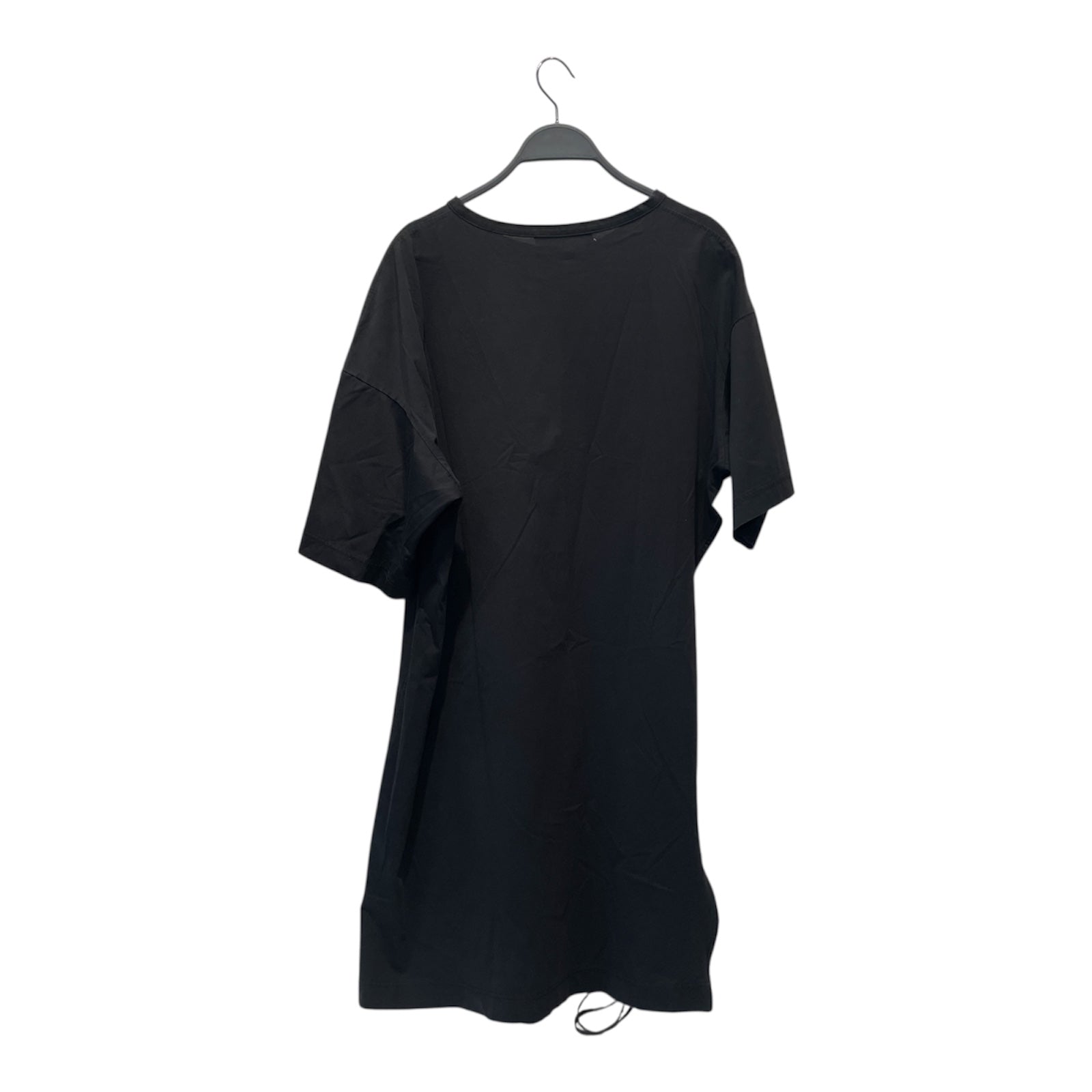 Y-3/SS Dress/S/Cotton/BLK/TIE ON SIDE view 2