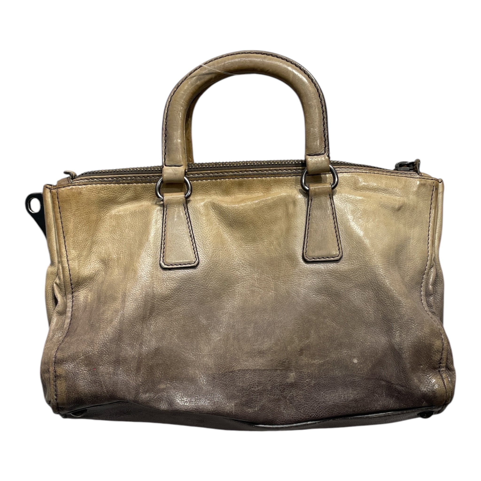 PRADA/Bag/Leather/GRY/GLACE CALF LEATHER OMBRE view 2