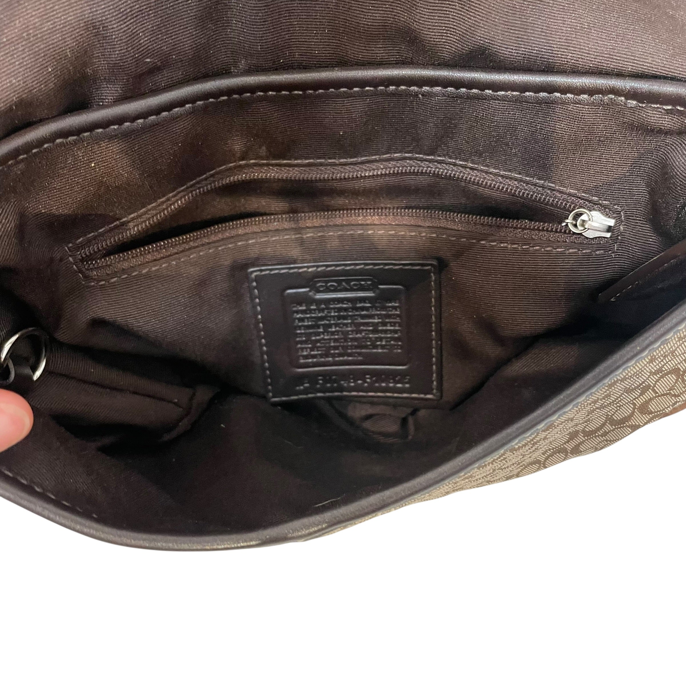 COACH/Hand Bag/Monogram/BRW/Vintage Soho F0749-F10925 view 4