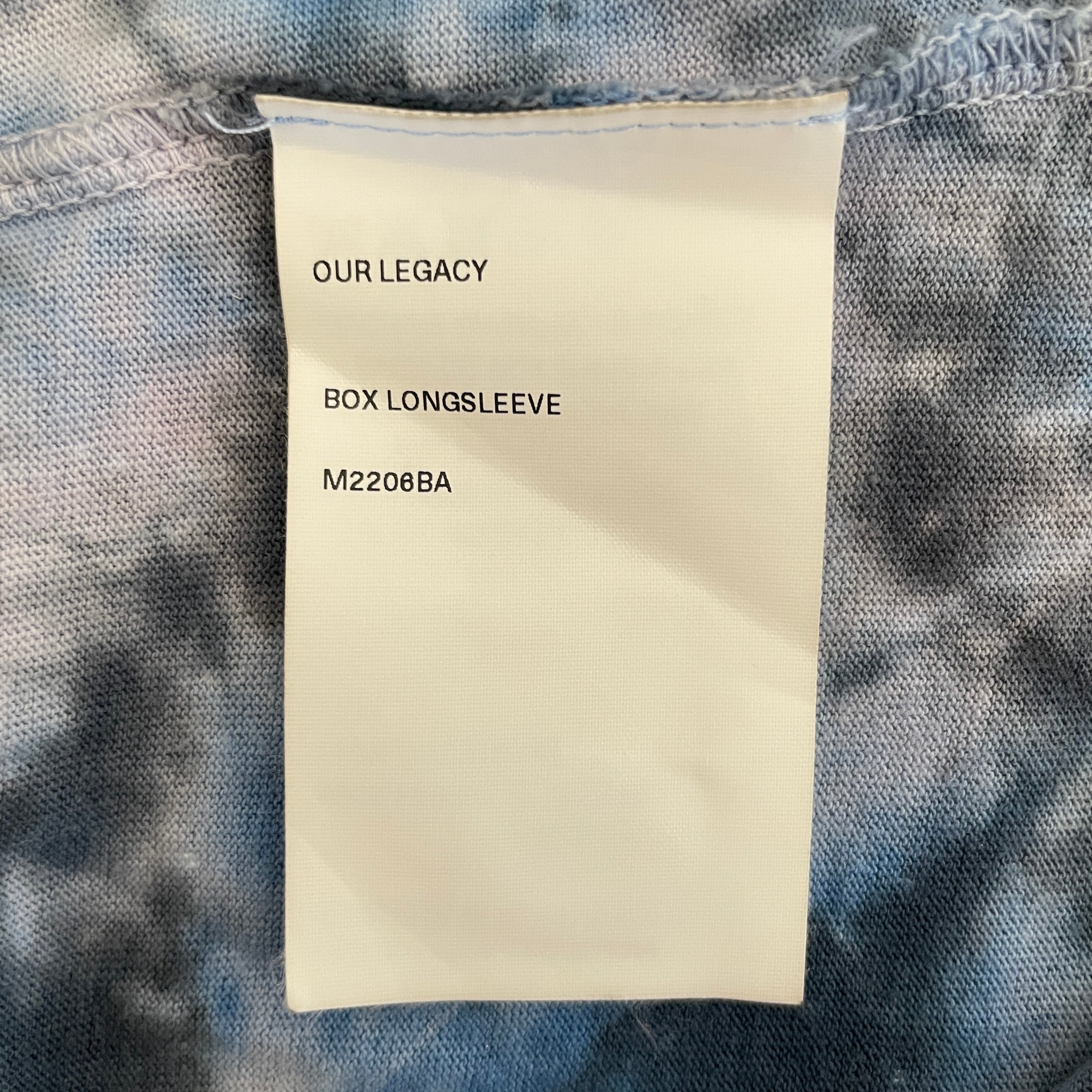 OUR LEGACY/LS T-Shirt/50/Cotton/MLT/All Over Print/Firework Tie-dye LS T-shirt view 4