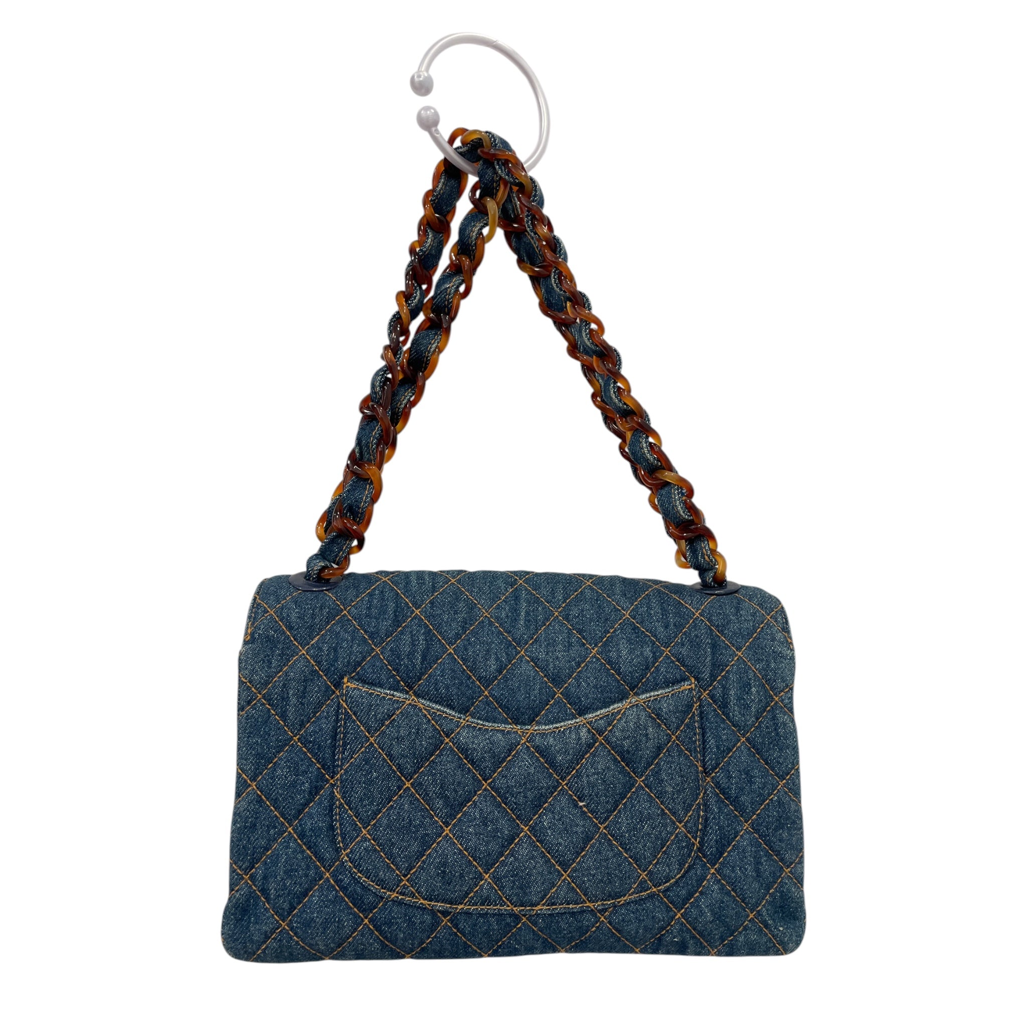 CHANEL/Hand Bag/Denim/BLU/DBVYV7C view 2