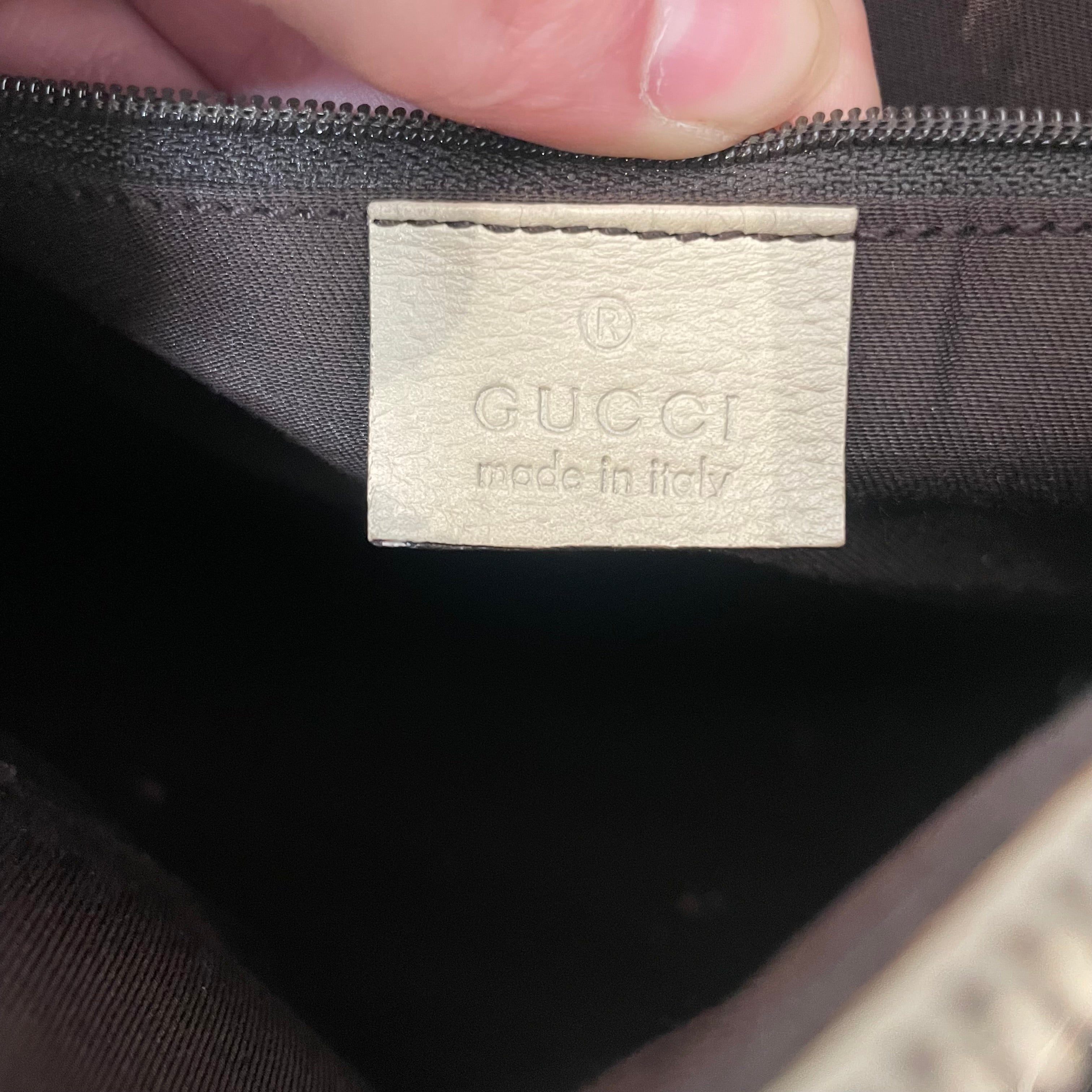 GUCCI/Hand Bag/Monogram/CRM/GG canvas  abbey boston bag view 5
