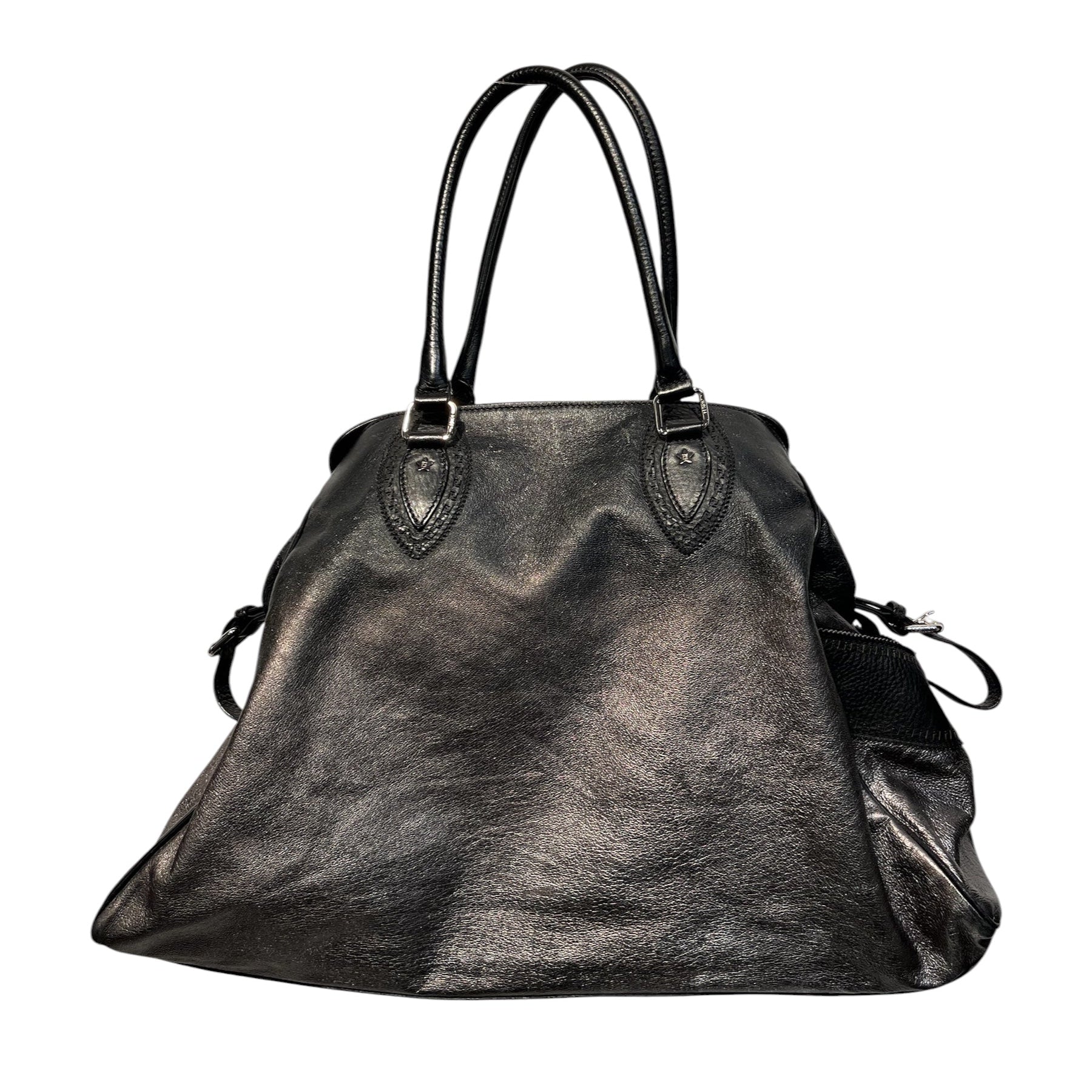FENDI/Tote Bag/Leather/BLK/selleria tote view 2