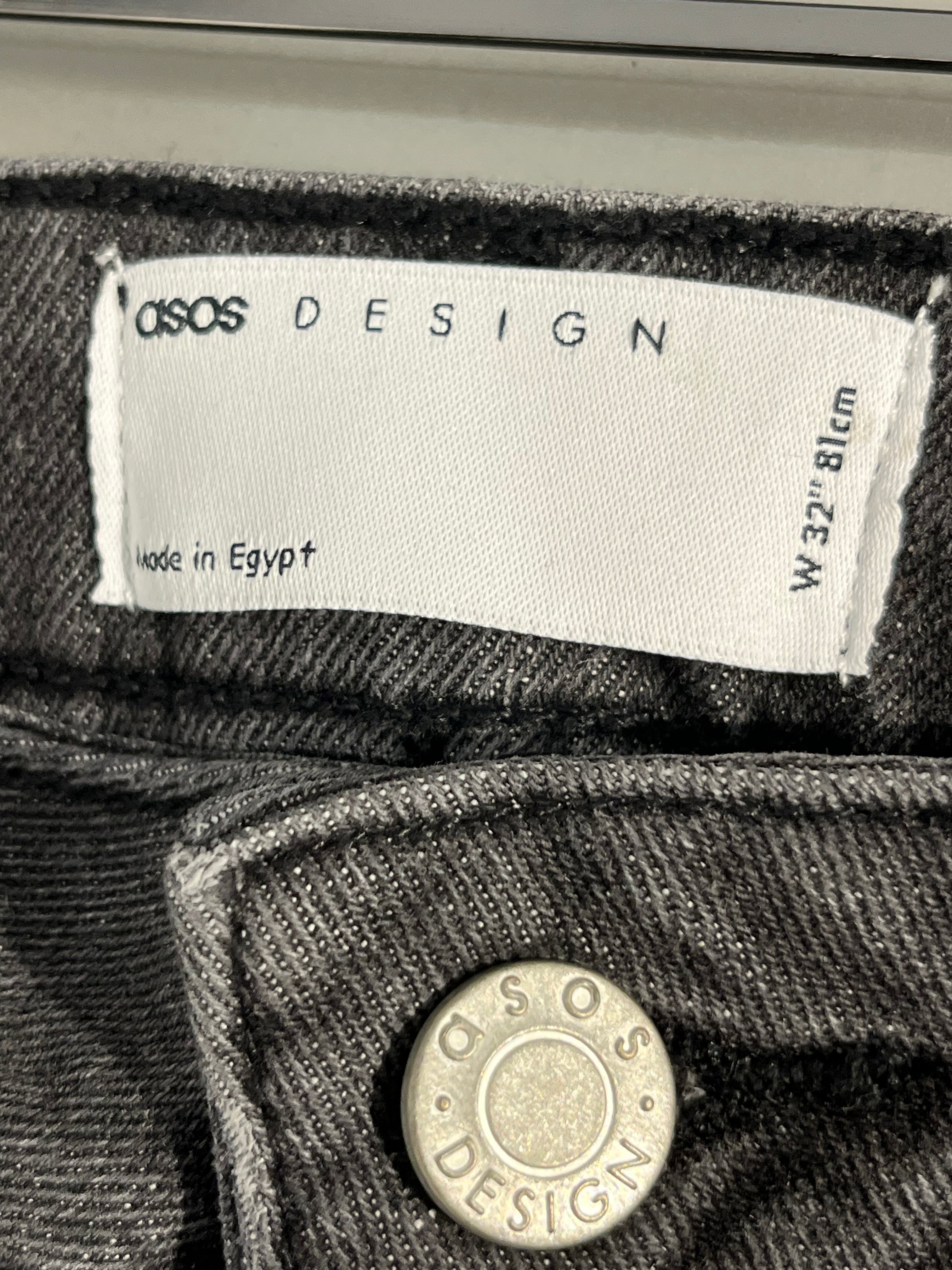 ASOS/Shorts/32/Denim/BLK/ view 3