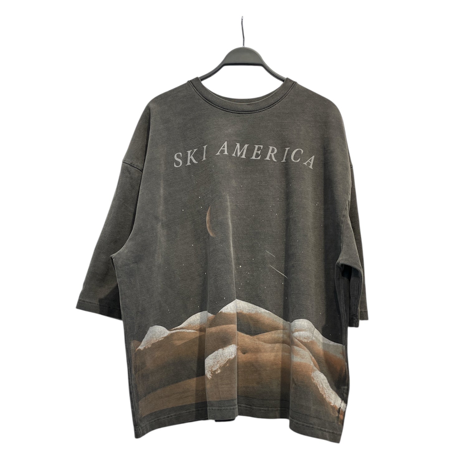 WILLY CHAVARRIA/T-Shirt/M/Cotton/GRY/All Over Print/SKI AMERICA TEE view 1