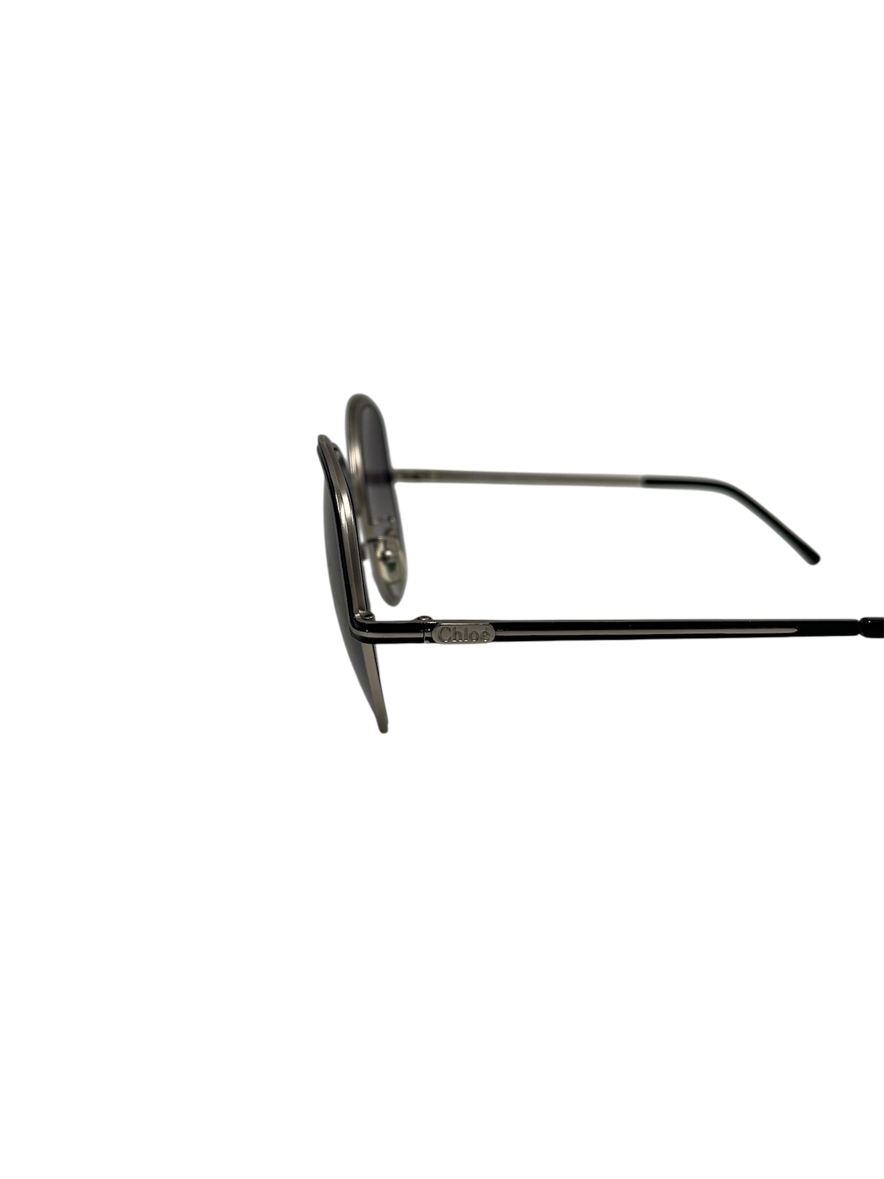 Chloe/Sunglasses/Metal/BLK/CL2244A/SLV/LOGO ON ARMS view 4