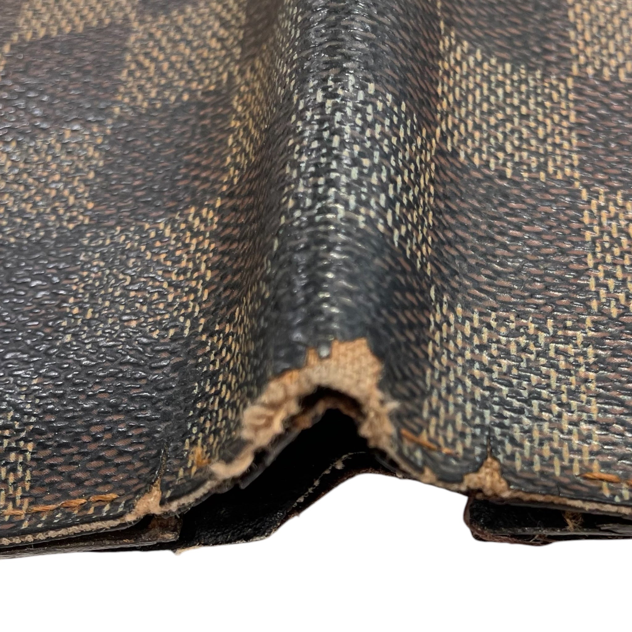 LOUIS VUITTON/Bifold Wallet/Monogram/Leather/BRW/BROWN AND YELLOW MONOGRAM view 5