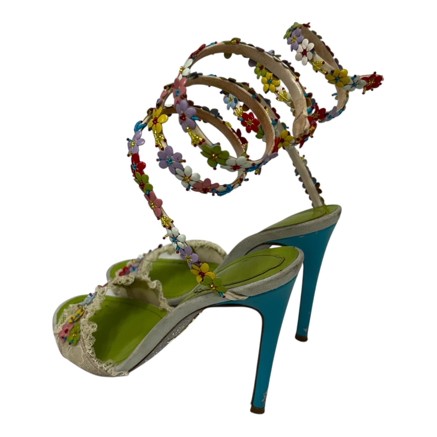Rene Caovilla/Heels/US 7/MLT/Bloom Stiletto view 2