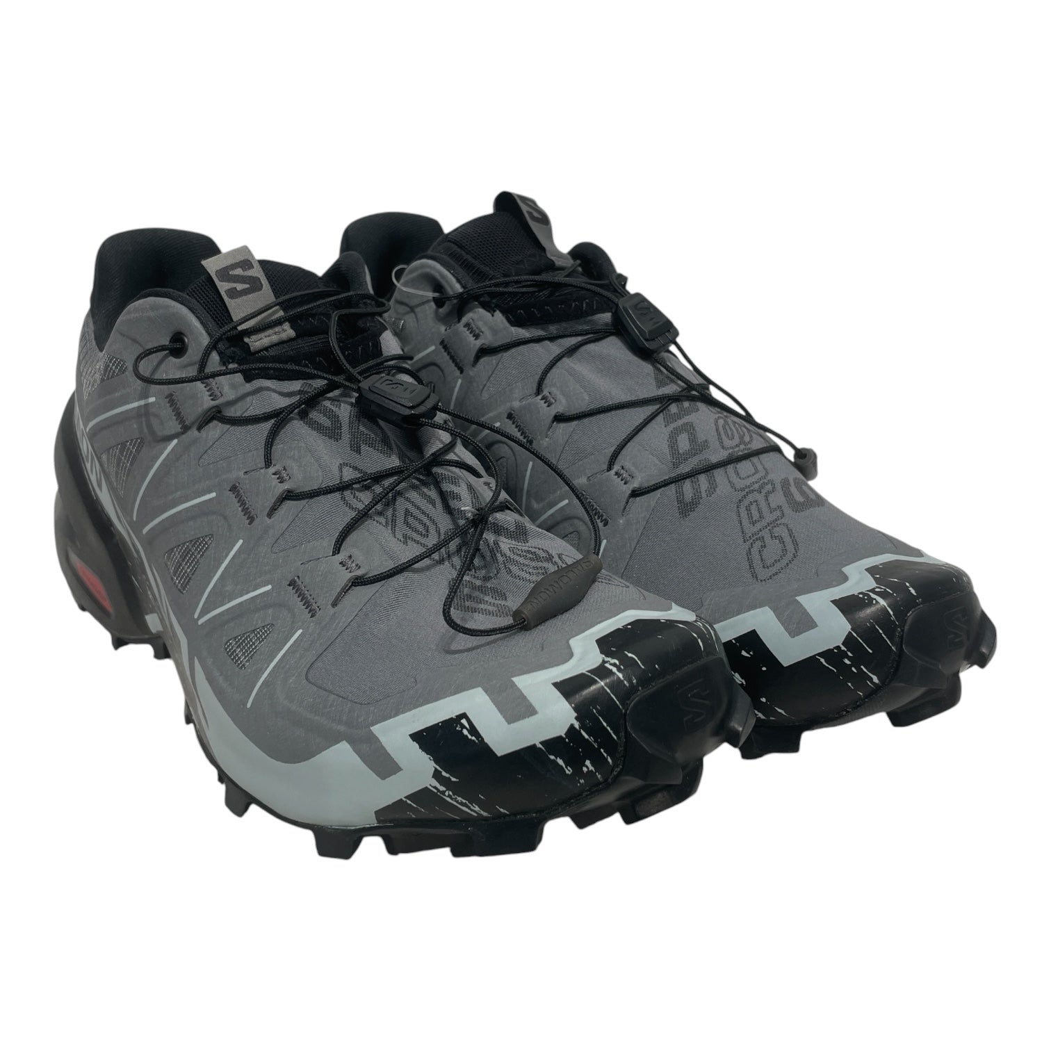 salomon/Low-Sneakers/US 8.5/Polyester/GRY/speedcross 6 view 1