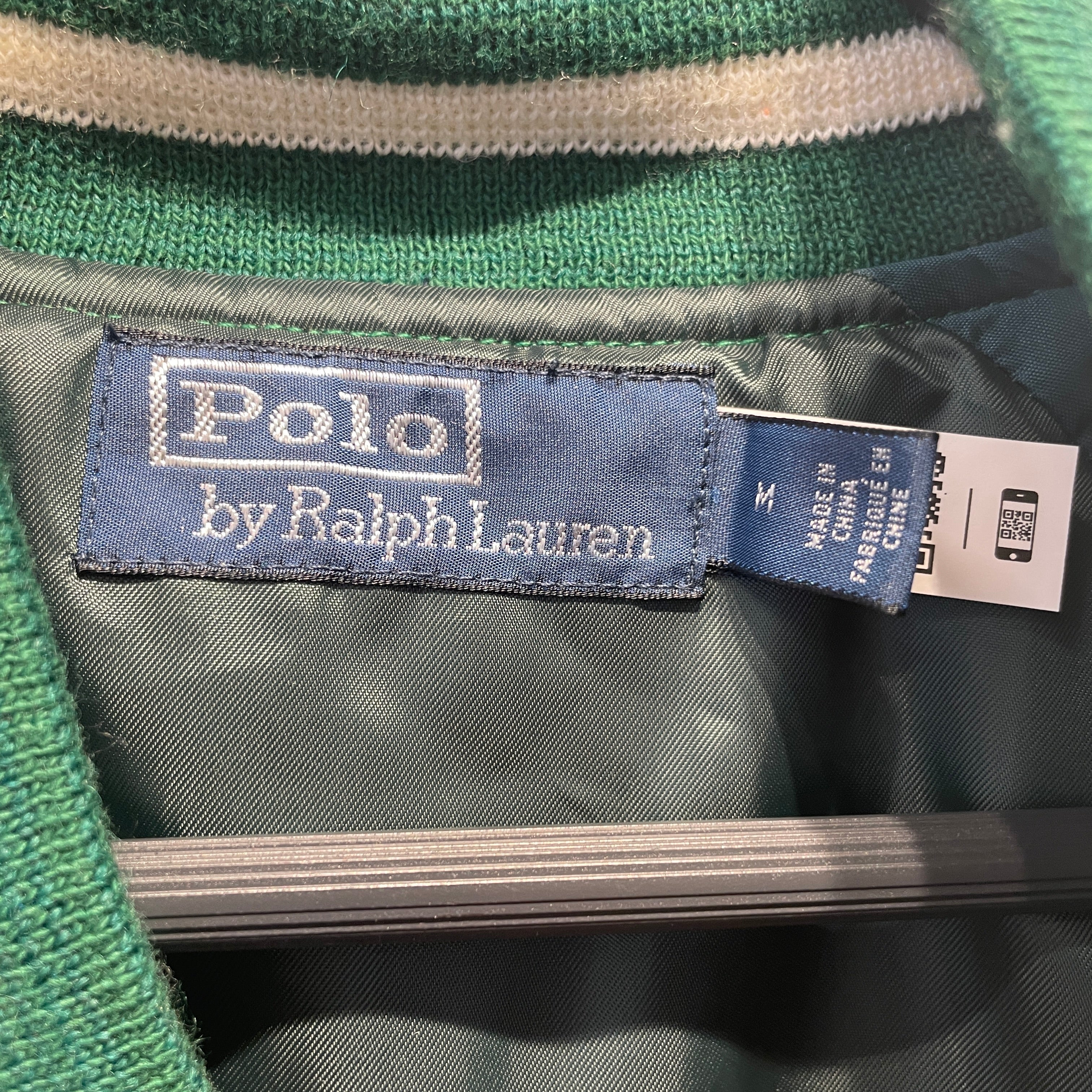 POLO RALPH LAUREN/Baseball Jkt/M/GRN/Graphic/DODGERS view 3