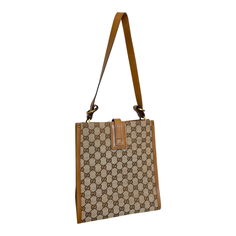 GUCCI/Tote Bag/OS/Monogram/Leather/BEG/GG SHOULDER BAG