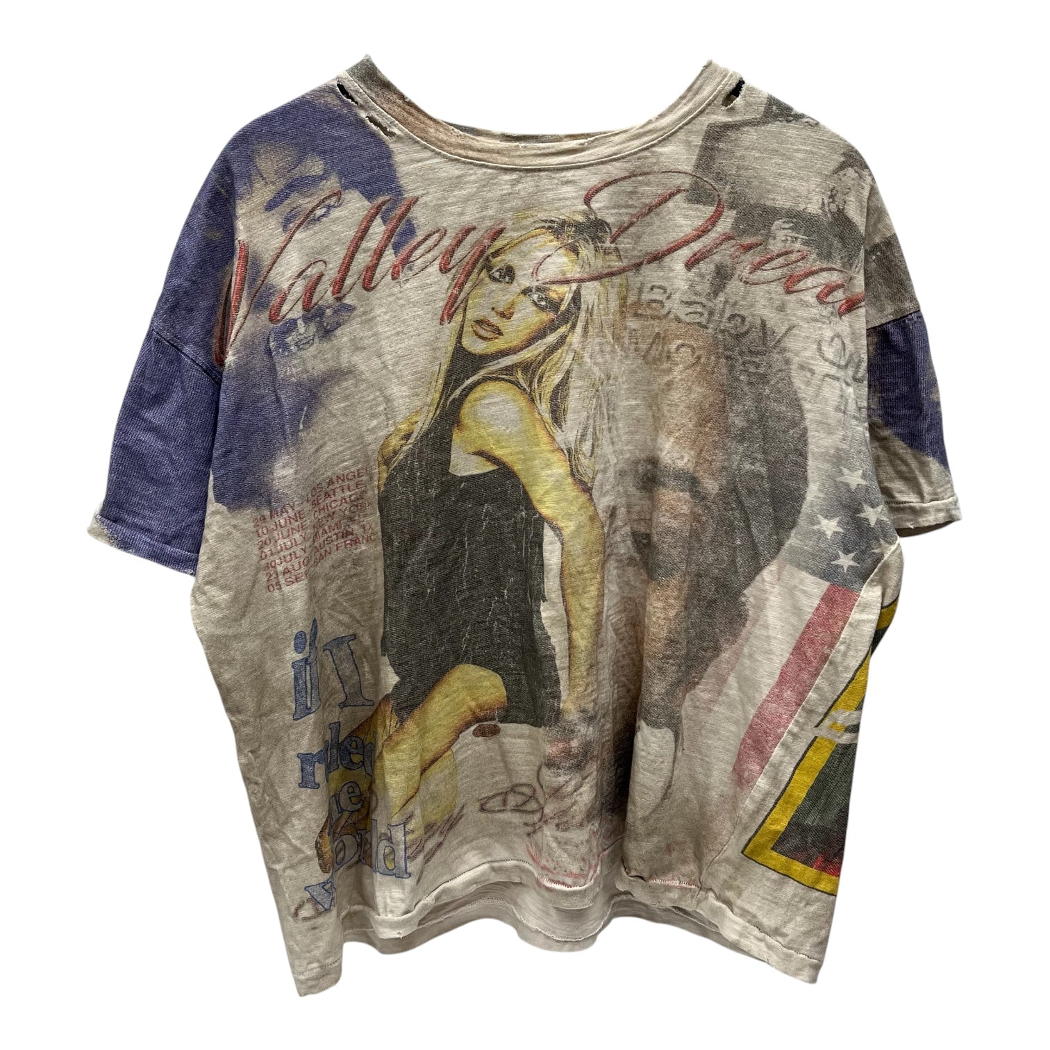 Vale/T-Shirt/L/Cotton/CRM/All Over Print/valley dreams view 1