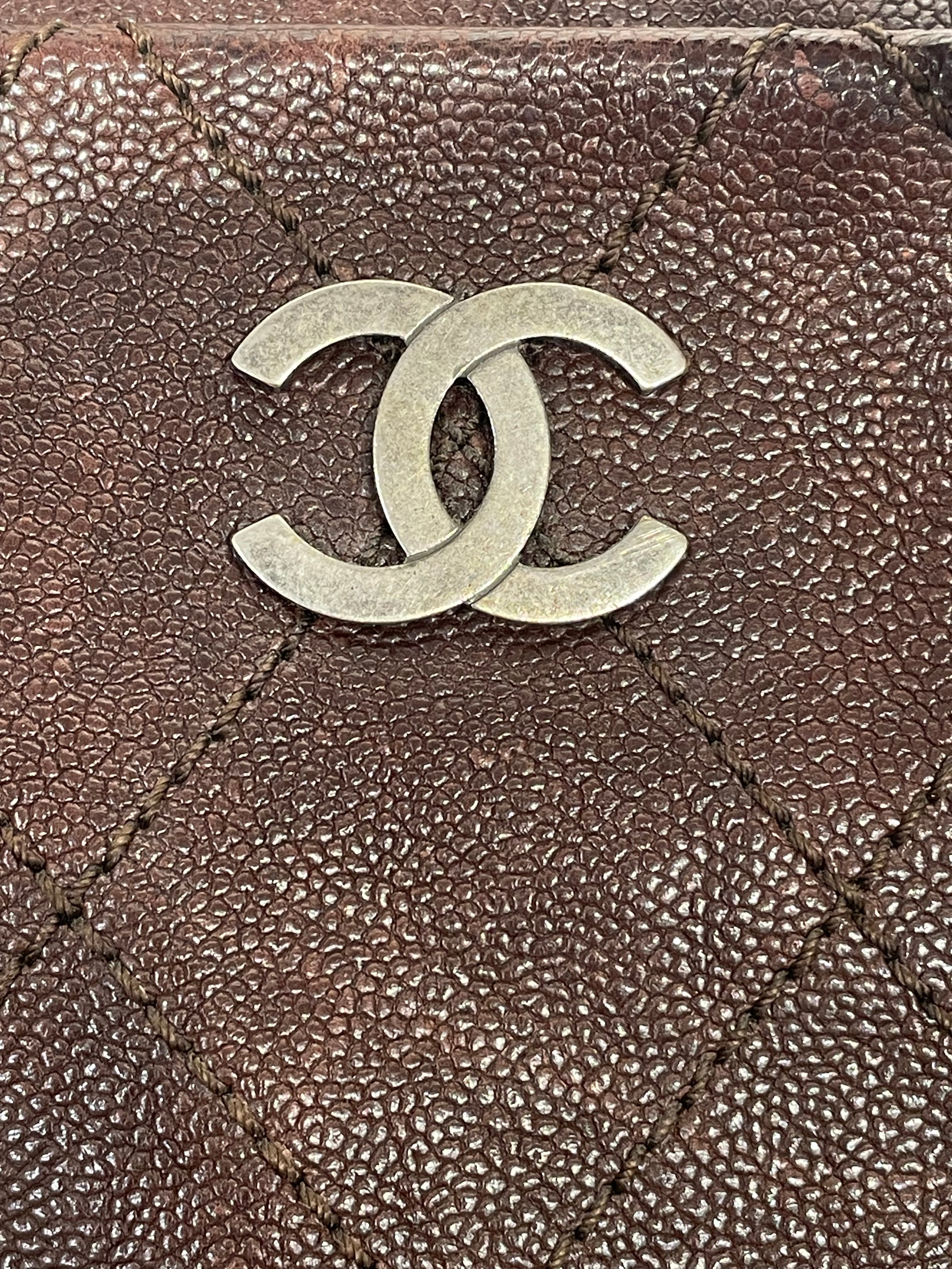 CHANEL/Hand Bag/Leather/BRW/VINTAGE NO. 10 WILD STITCH view 5