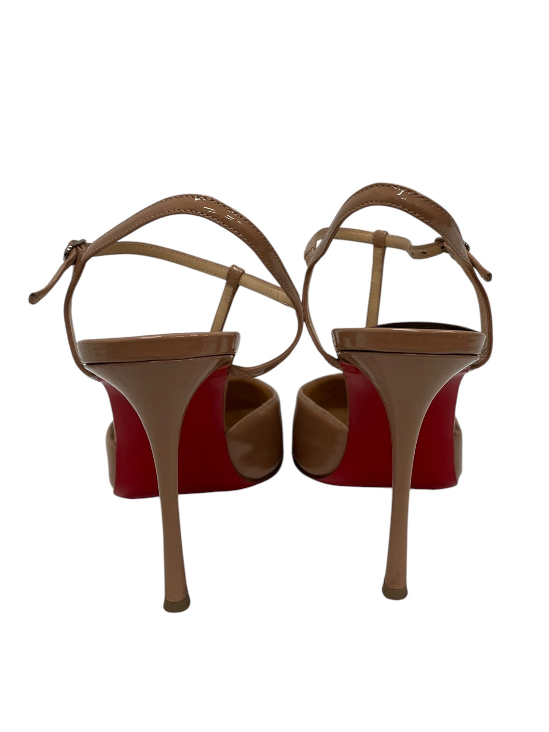Christian Louboutin/Heels/EU 39.5/BEG/Red Bottom Beige Heels view 3