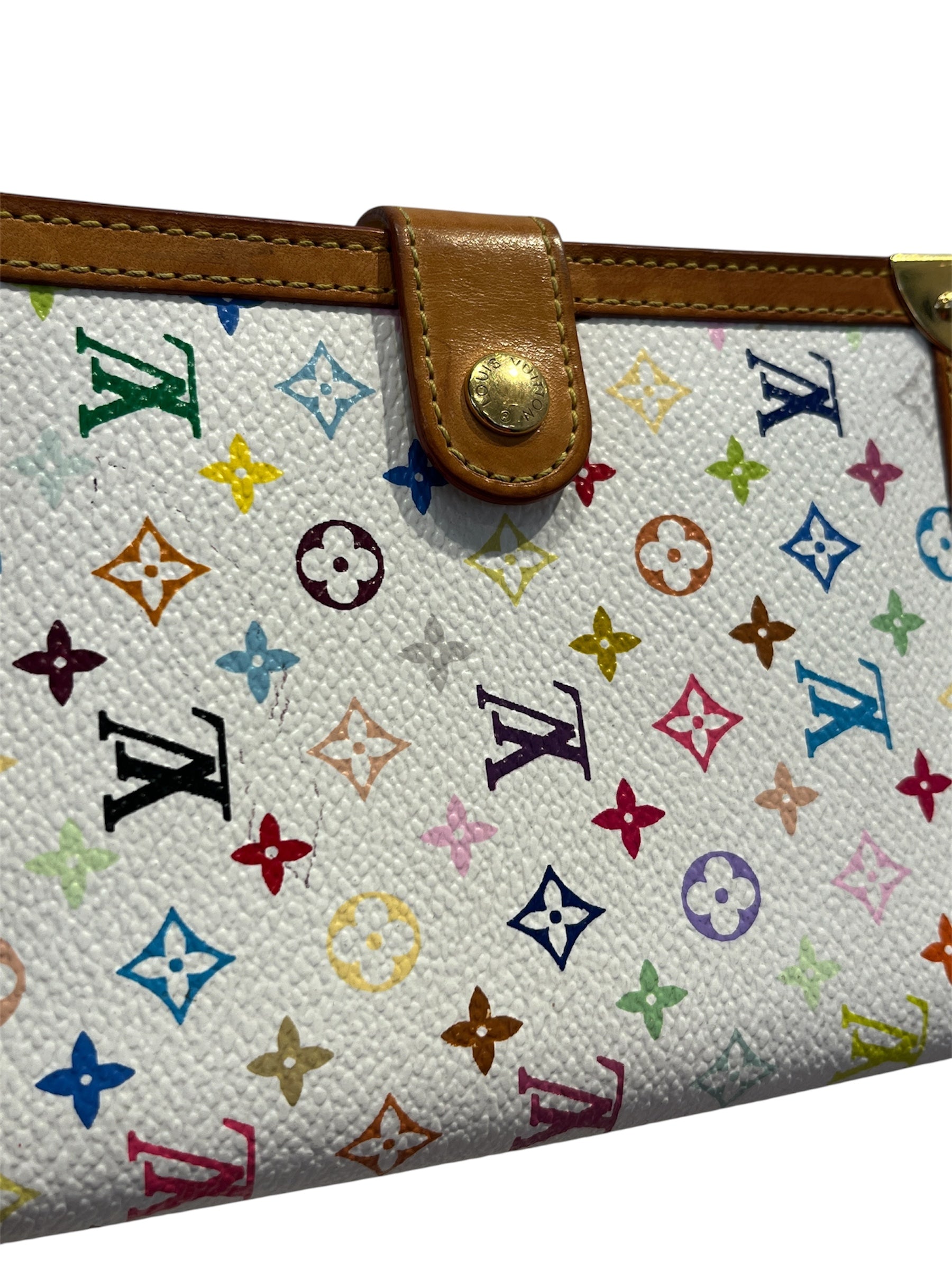 LOUIS VUITTON/Wallet/Monogram/Leather/WHT/T.MURAKAMI AGENDA PLANNER view 8