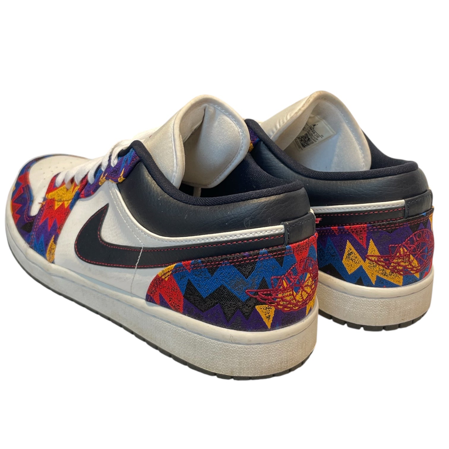 JORDAN BRAND/Low-Sneakers/US 11.5/Graphic/Cotton/MLT/TRIANGLE/JUMPMAN TONGUE view 2