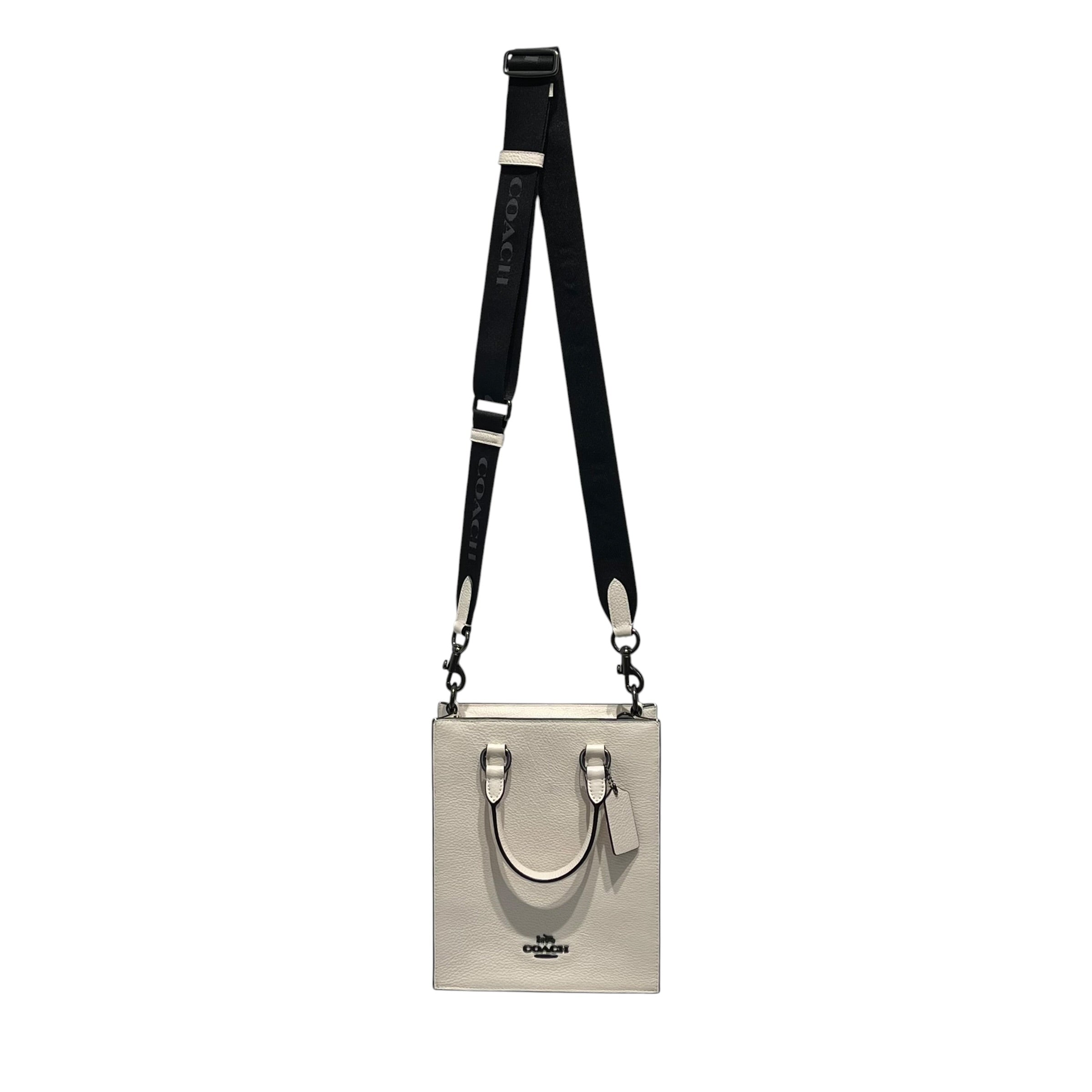 COACH/Cross Body Bag/Leather/WHT/dylan tote bag view 1