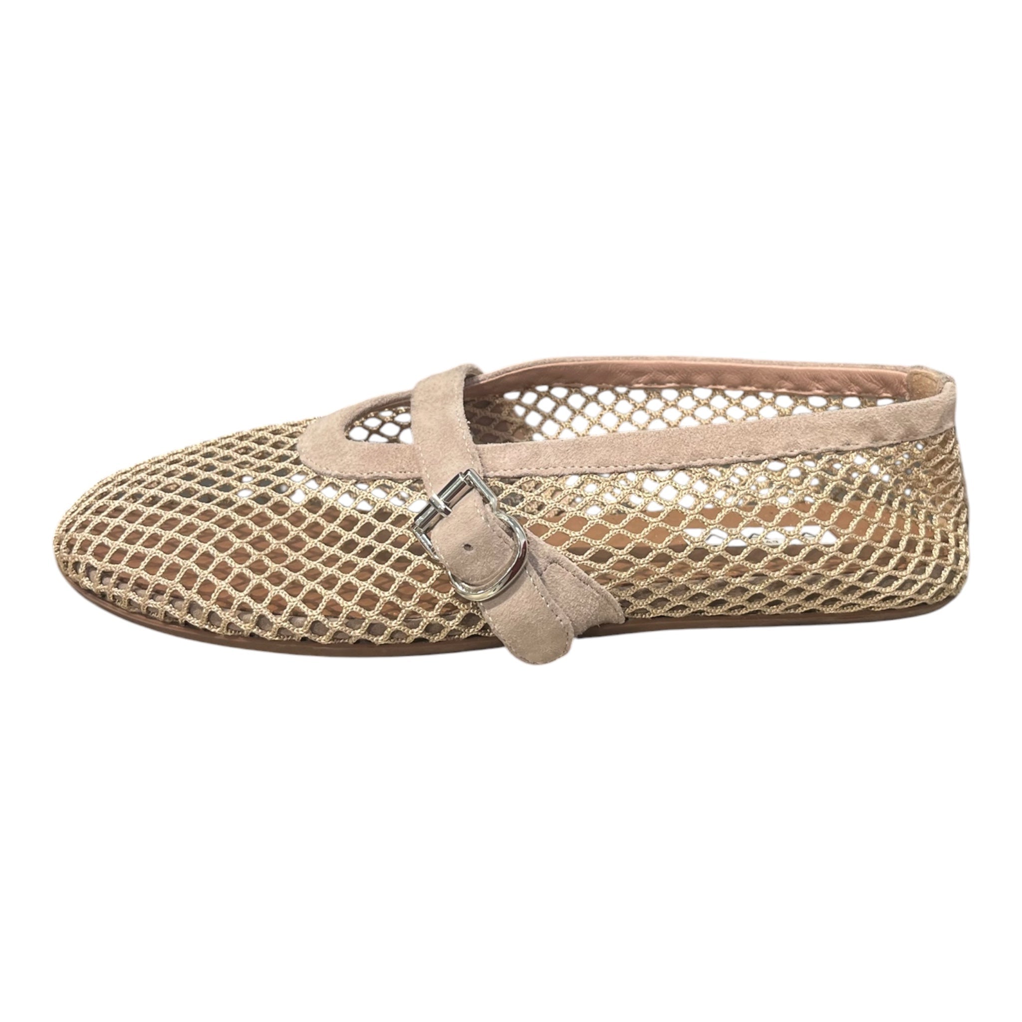ALAIA/Flat Shoes/EU 37/Cotton/BEG/FISH NETS view 2