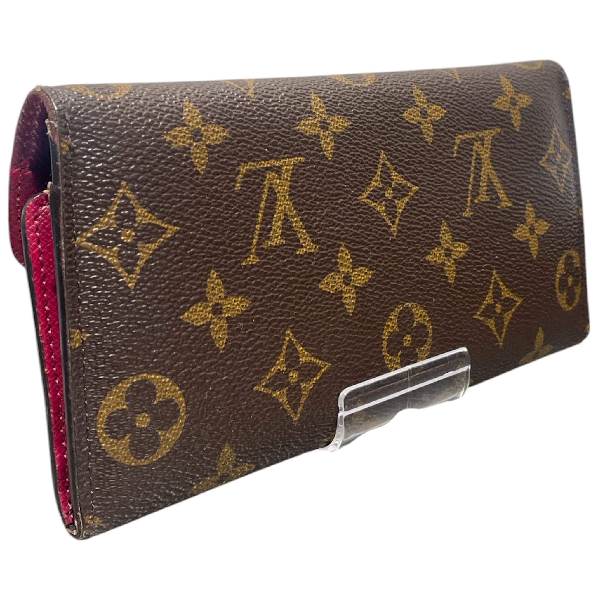 LOUIS VUITTON/Long Wallet/Monogram/Leather/BRW/LV Monogram Portefeulle Sarah view 2
