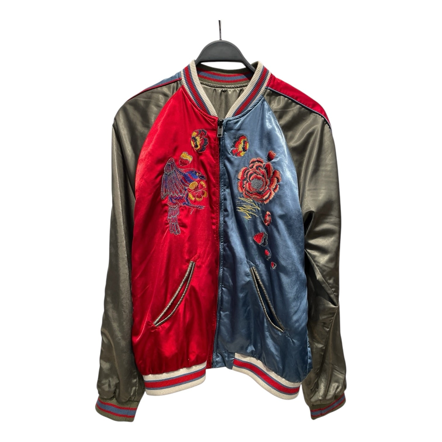 DIESEL/Souvenir Jkt/XL/Nylon/BLU/Reversible Sukajan Bomber view 1