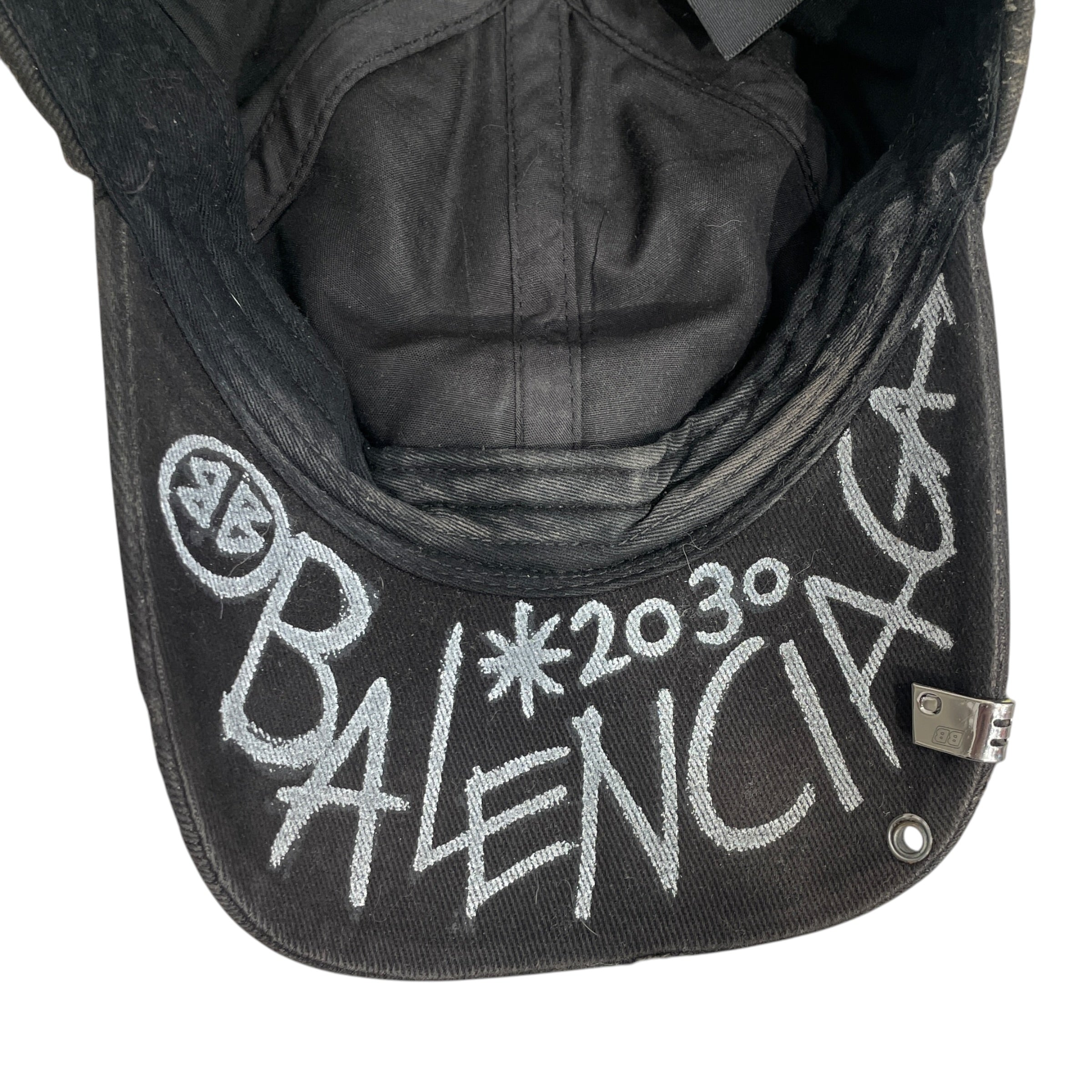 BALENCIAGA/Cap/M/Cotton/GRY/M's/ view 6