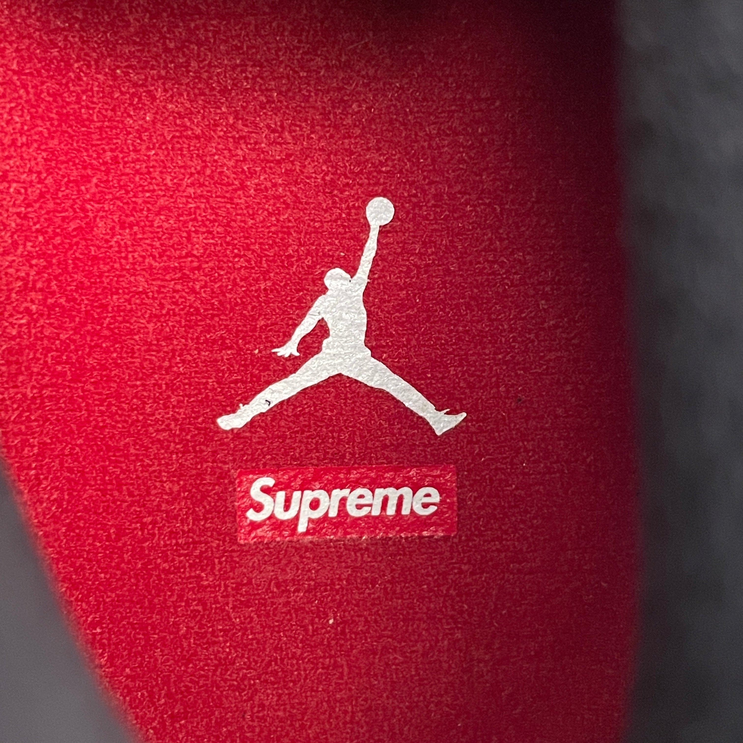NIKE/Supreme/Low-Sneakers/US 10/Acrylic/BLK/blck/blu view 3
