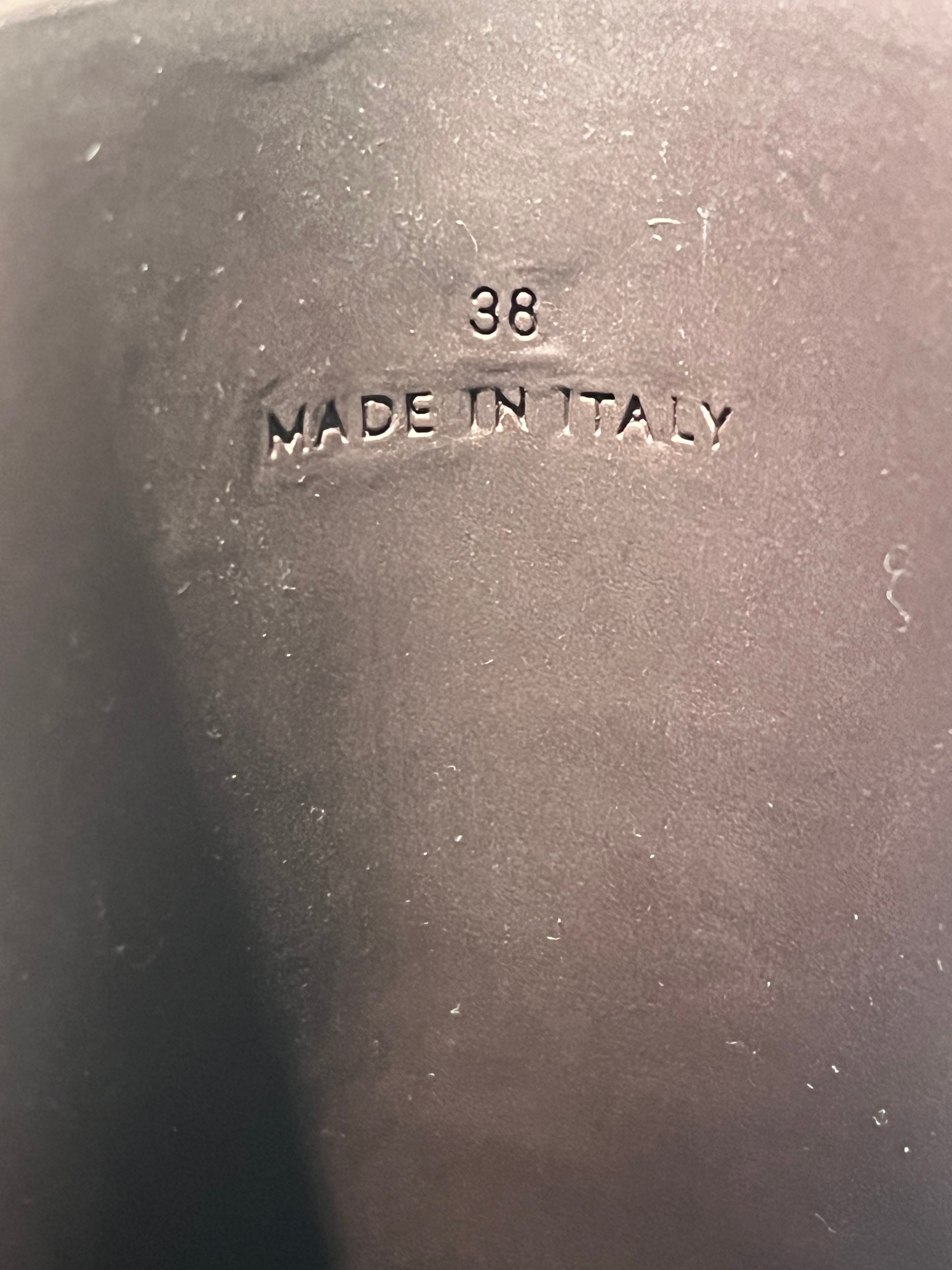 BURBERRY/Heels/EU 38/BRW/RUBBER MULE ON RUBBER SOLE view 4