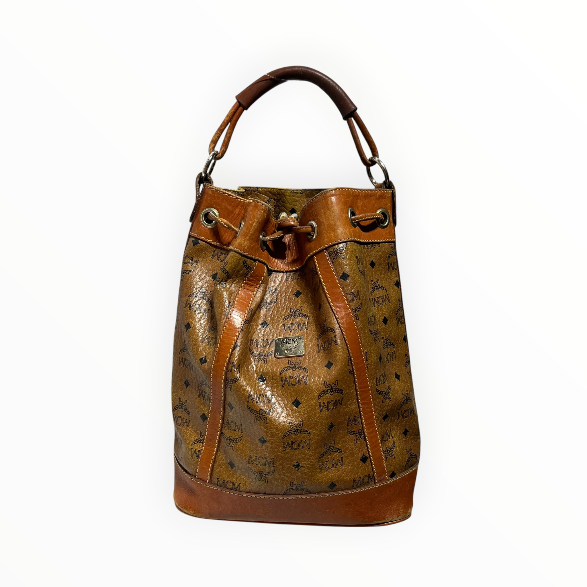MCM/Hand Bag/Leather/CML/bucket bag view 1