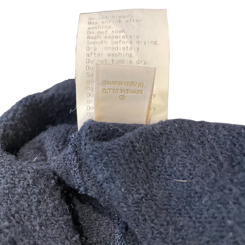 A BATHING APE/Zip Up Hoodie/M/Graphic/Cotton/NVY/Shark Full Zip