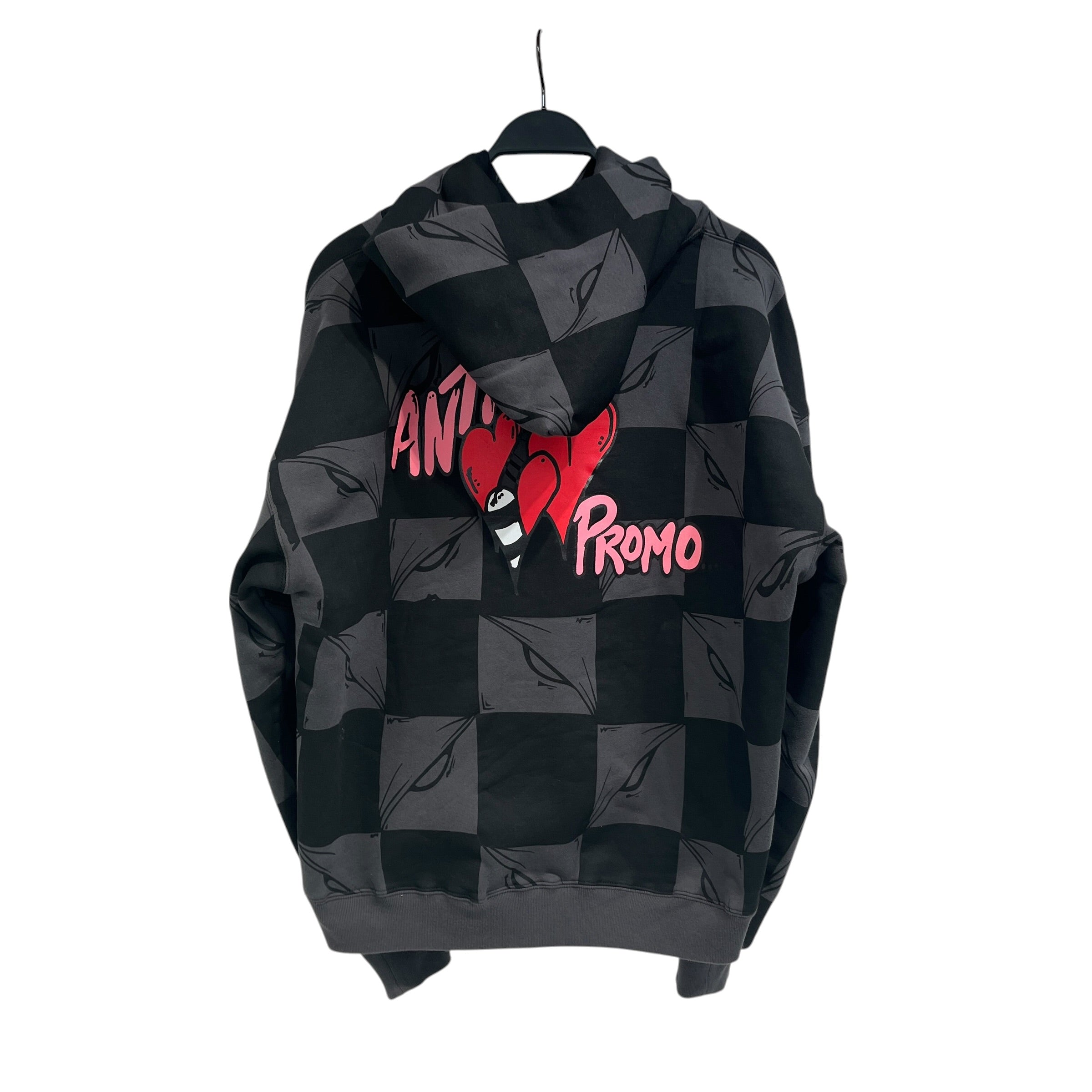 Anti Promo /Hoodie/L/All Over Print/Cotton/BLK/Pullover/Matty Boy Heart Logo view 2