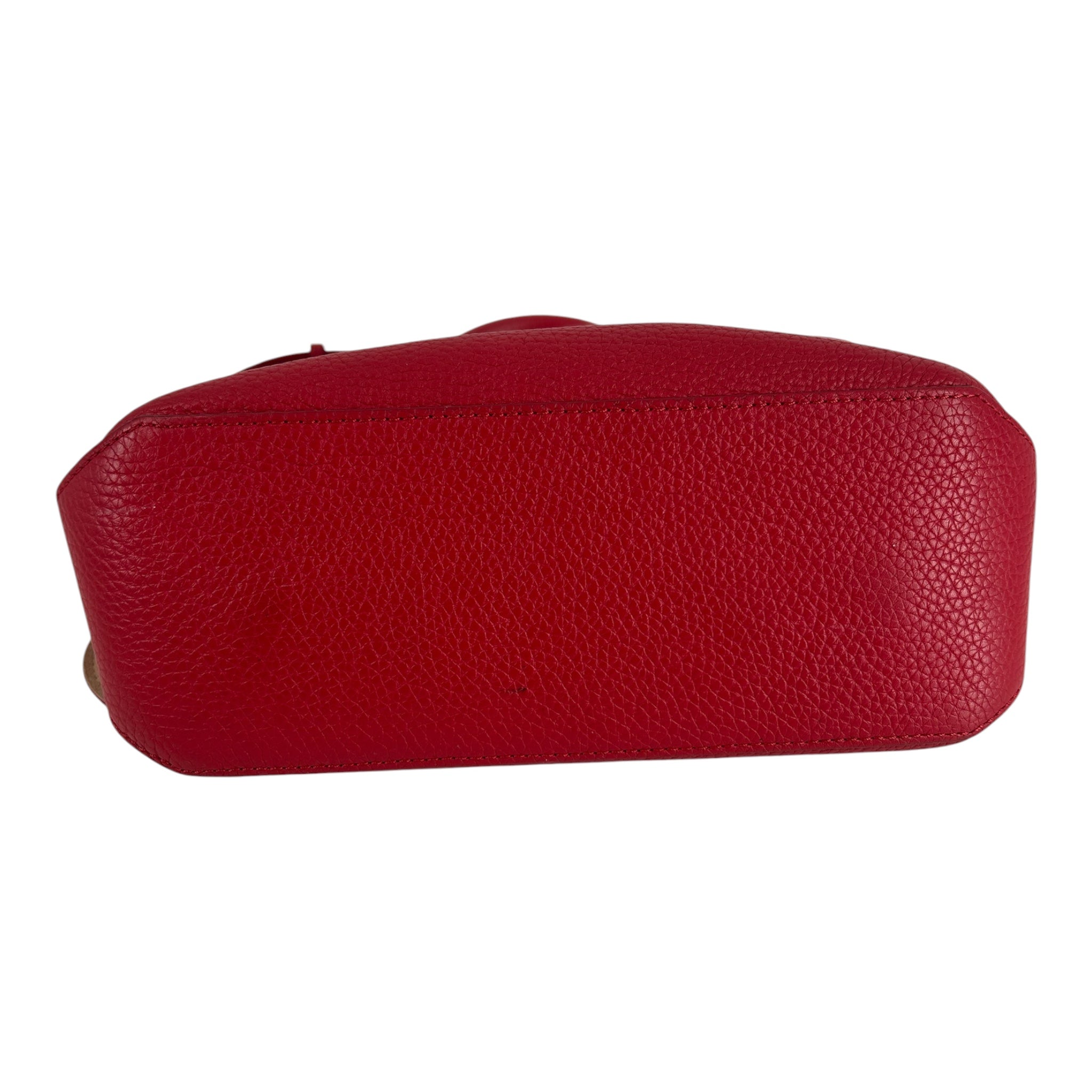 LOUIS VUITTON/Cross Body Bag/Leather/RED/RED VOLTA GOLD LINING HARDWARE view 3