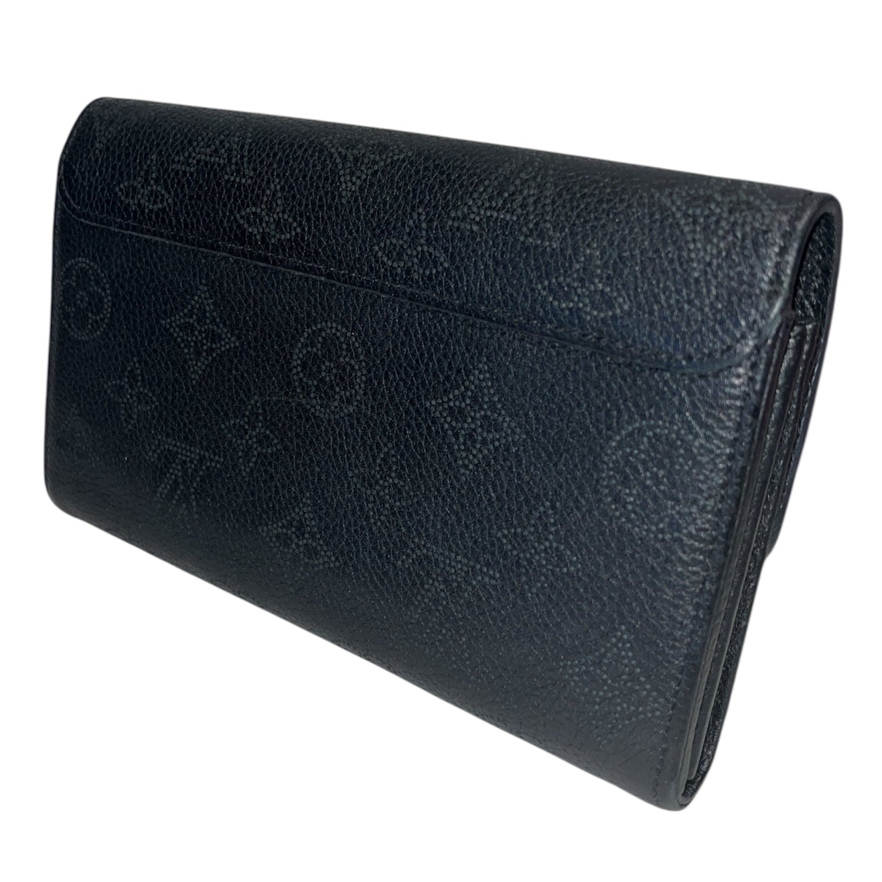 LOUIS VUITTON/Long Wallet/Monogram/Leather/BLK/DOTS view 2