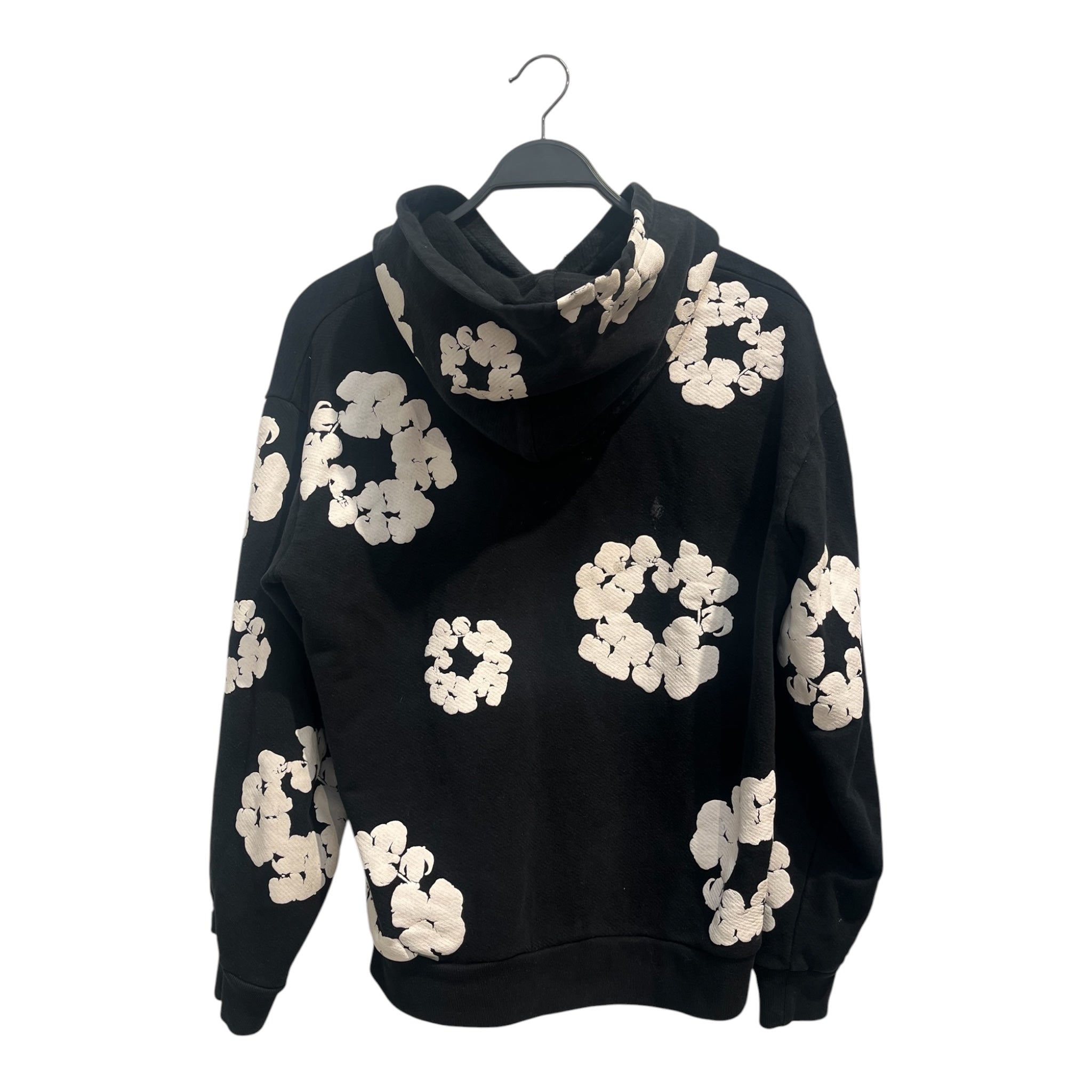 DENIM TEARS/Hoodie/LG/Cotton/BLK/ view 2
