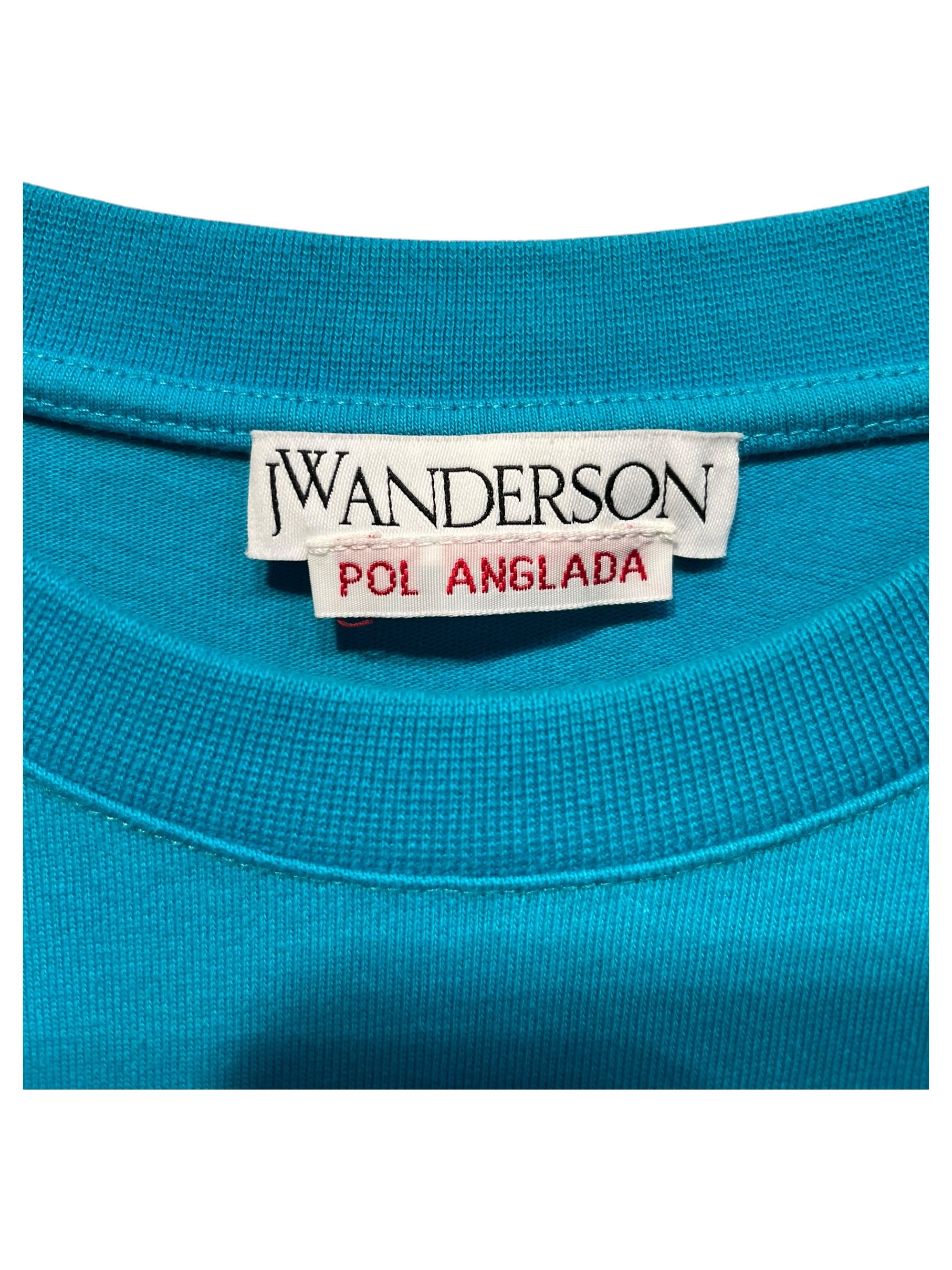 JW ANDERSON(J.W.ANDERSON)/T-Shirt/M/Cotton/BLU/Graphic/ view 3