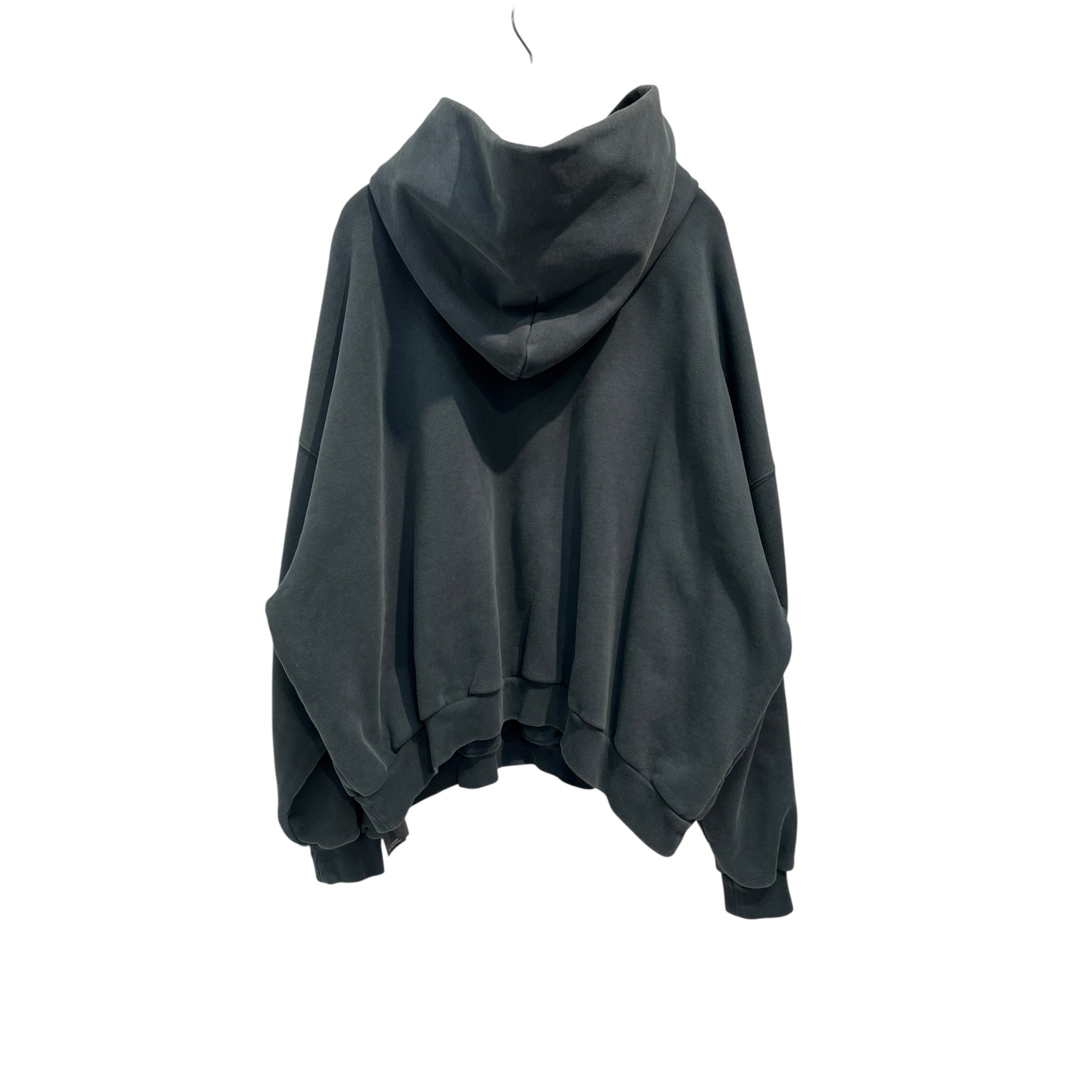 BALENCIAGA/adidas/Hoodie/L/Graphic/Cotton/GRN/Oversize/BLK WHT LOGO view 2