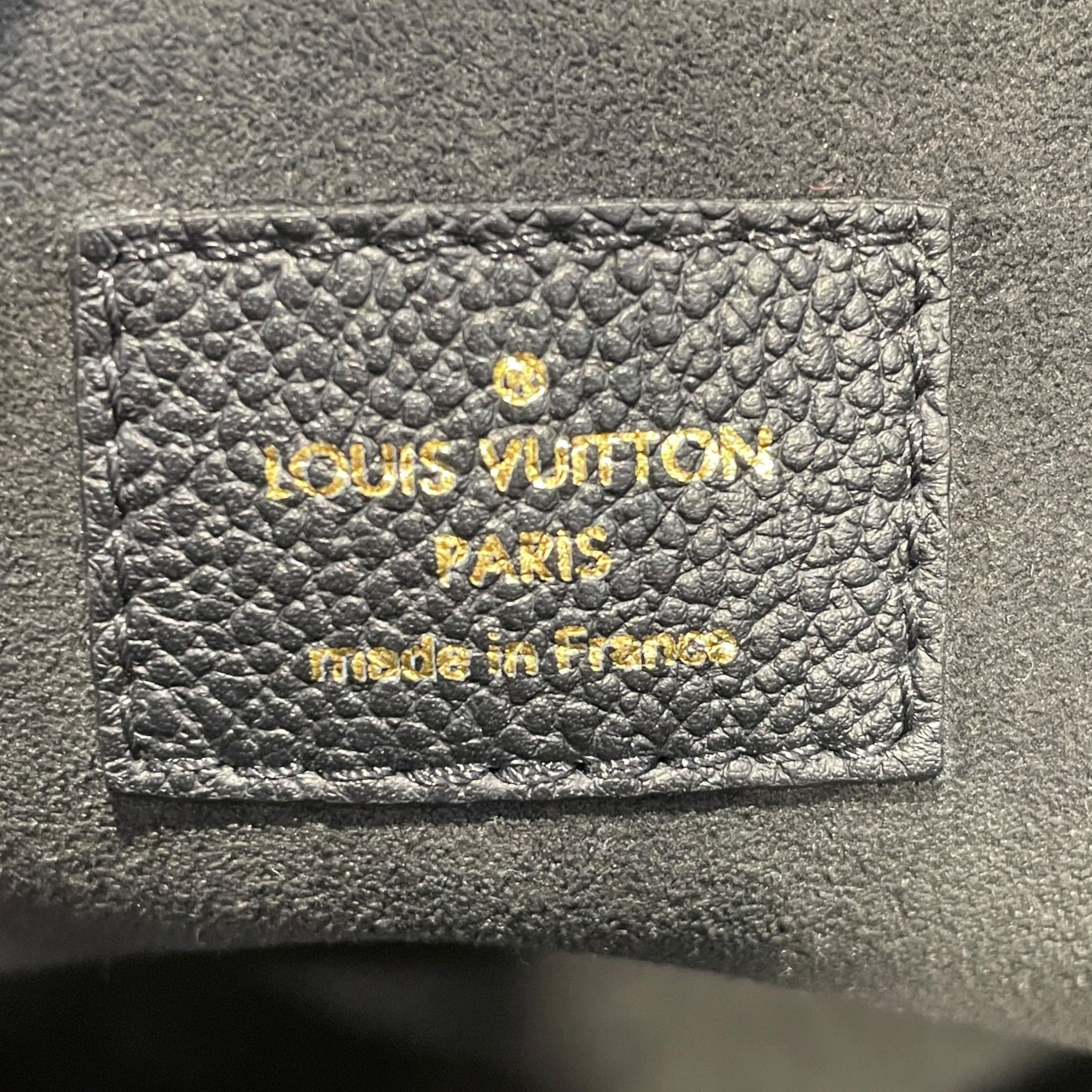 LOUIS VUITTON/Cross Body Bag/Monogram/Leather/BLK/Empriente Vavin view 5