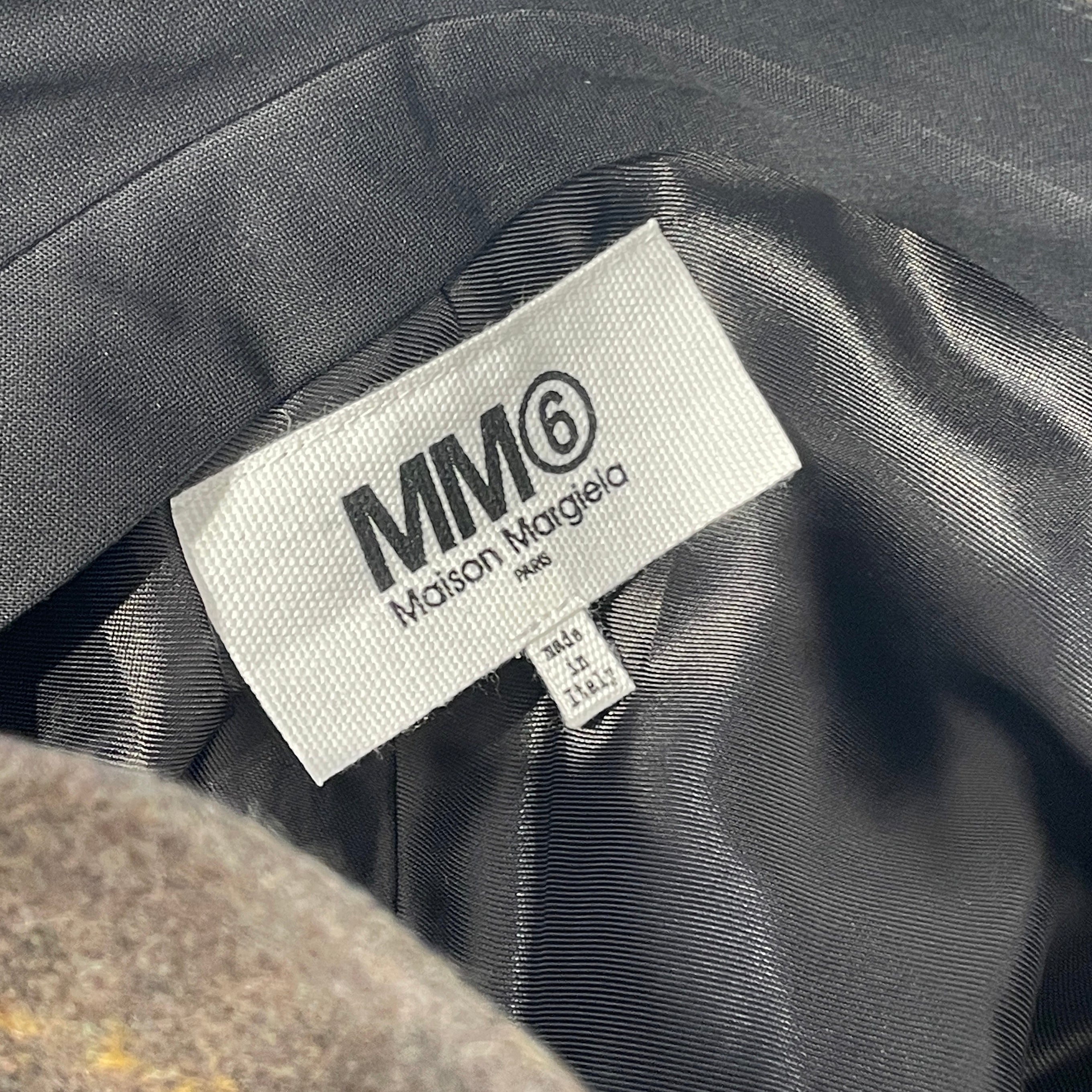 MM6/Straight Pants/38/Stripe/Wool/BRW/ view 2