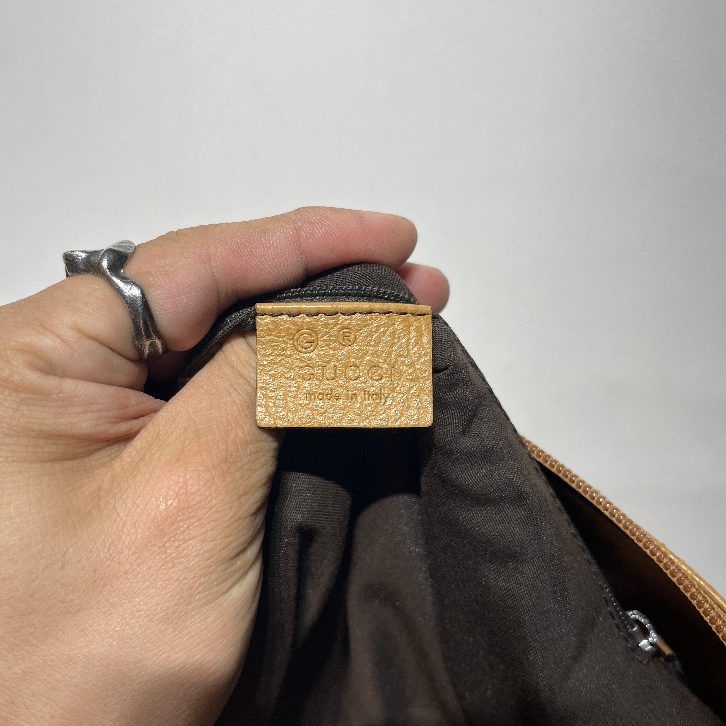 GUCCI/Hand Bag/Leather/CML/D-Ring Abbey Tote view 7