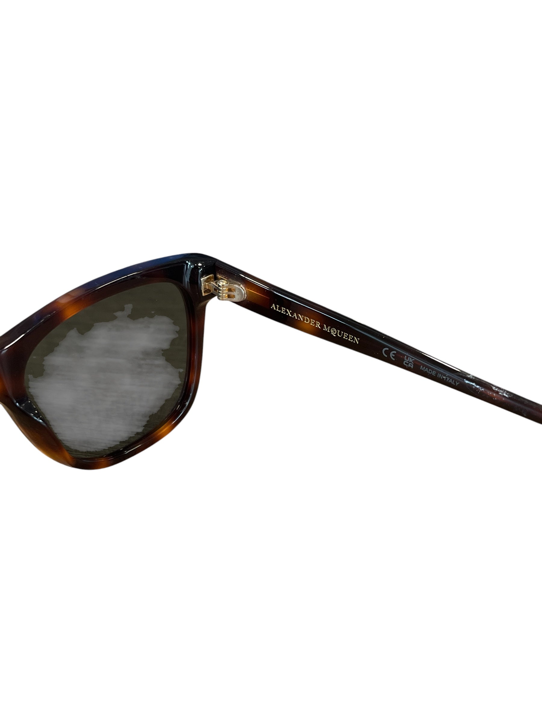 Alexander McQueen/Sunglasses/Water-Buffalo Horn/BLK/002 5419-150 view 3