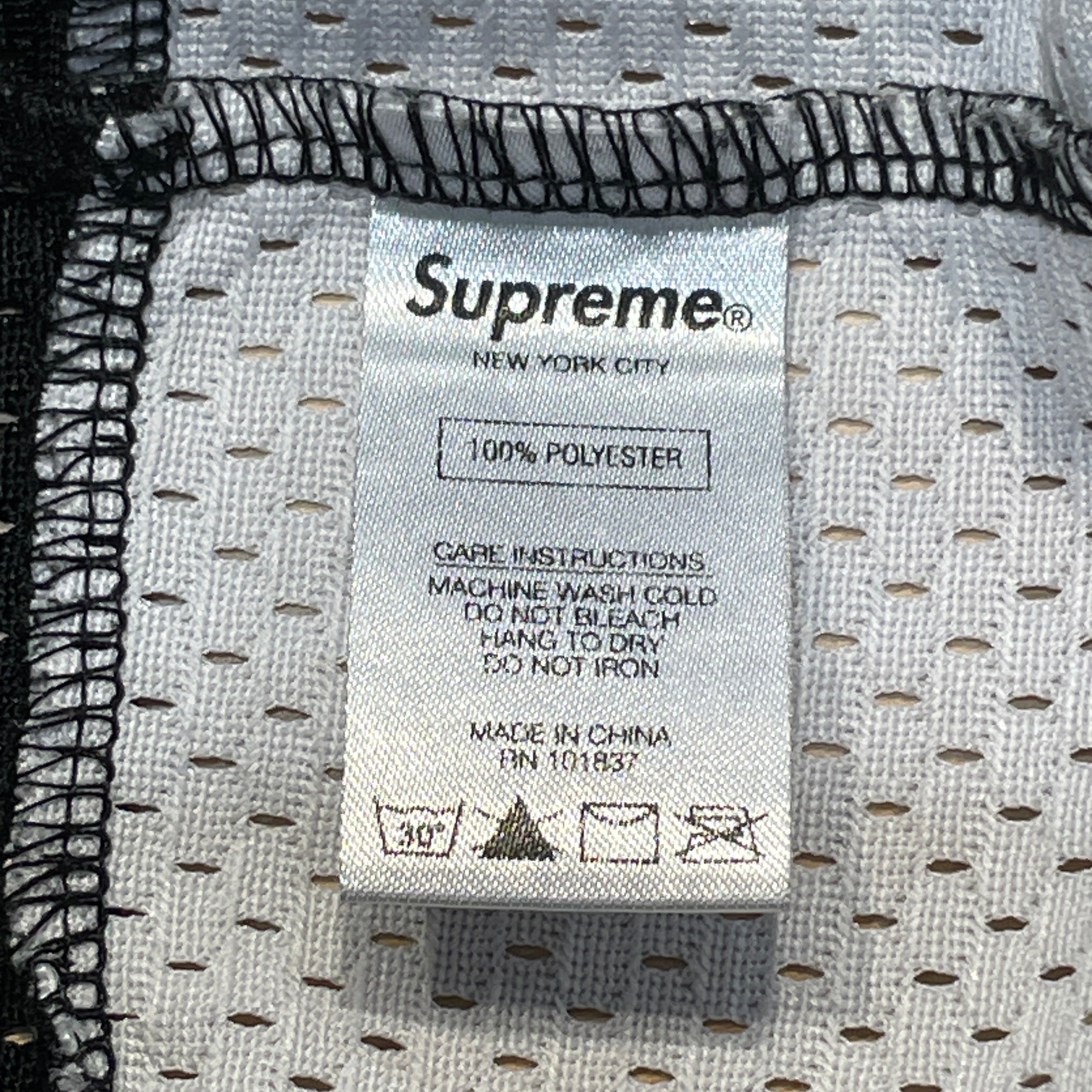 Supreme/Cut & Sew/M/Polyester/BLK/Graphic/SS18 Ankh Hockey Jersey view 4