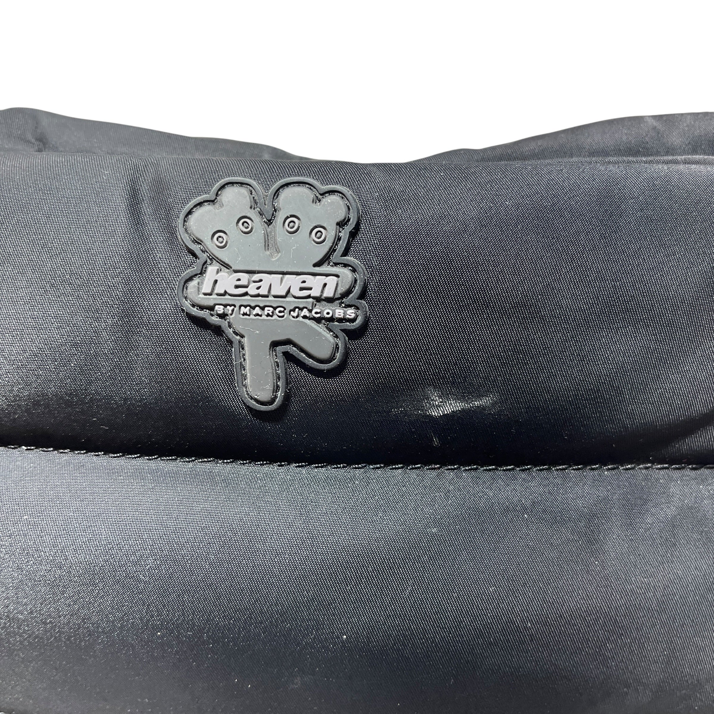 Heaven By Marc Jacobs/Hand Bag/Nylon/BLK/MED PUFF BAG view 6