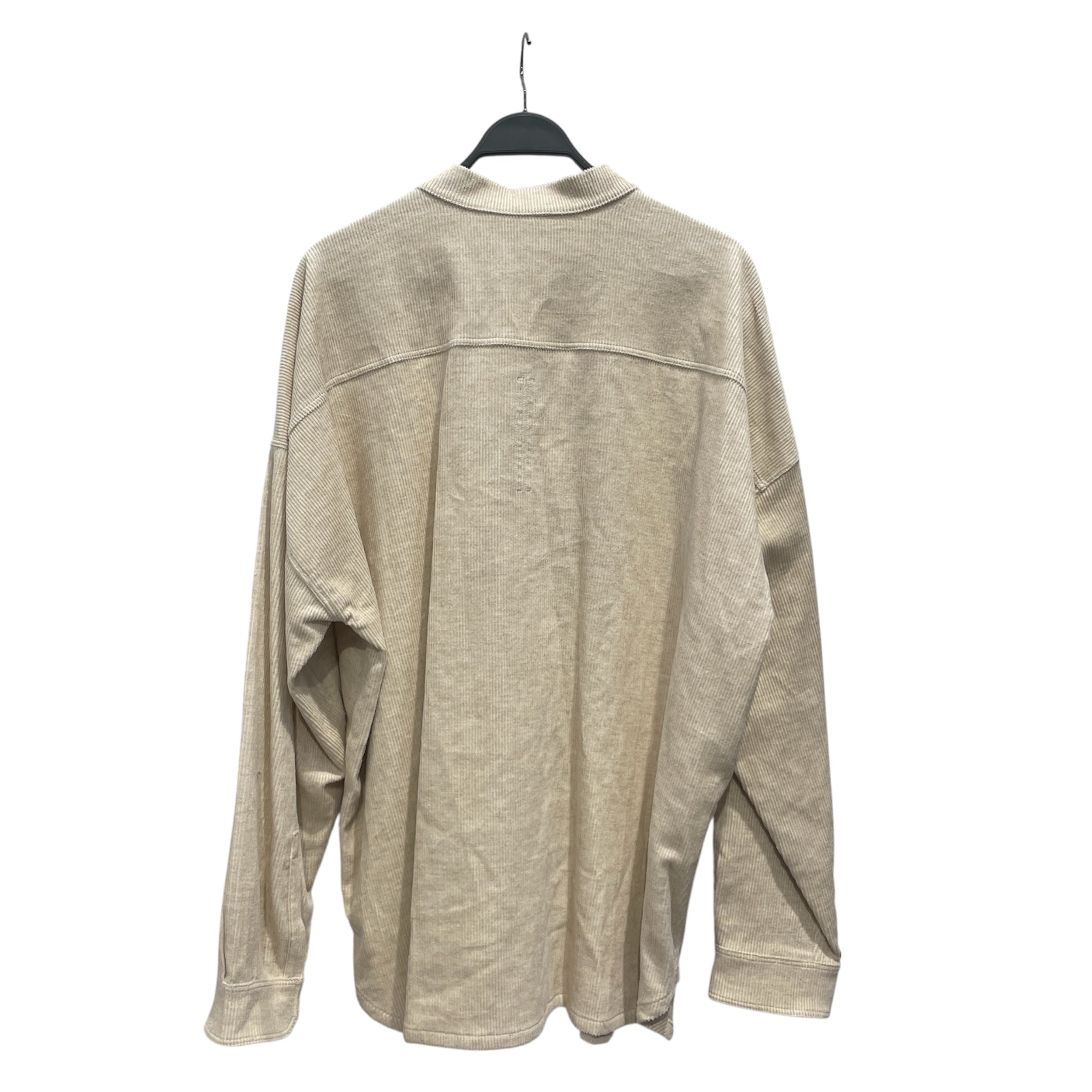 Rick Owens/LS Shirt/42/Corduroy/CRM/FW25 Jumbo Faun Shirt view 2