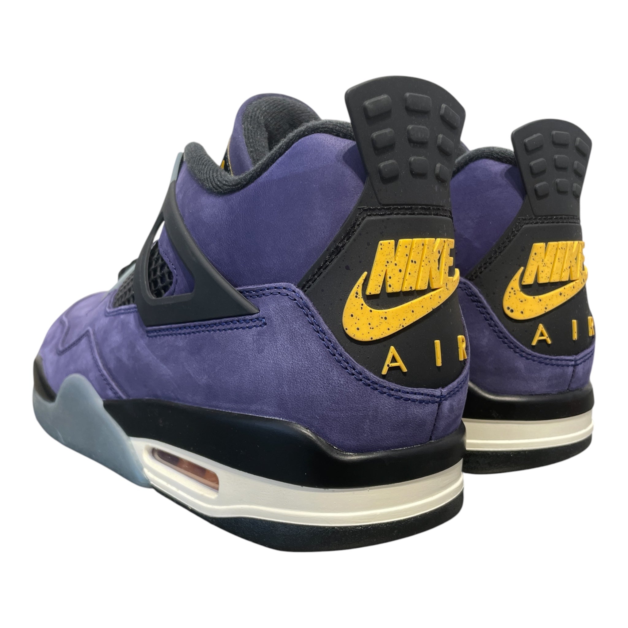 NIKE/Hi-Sneakers/US 13/Suede/PPL/lakers 4 view 2
