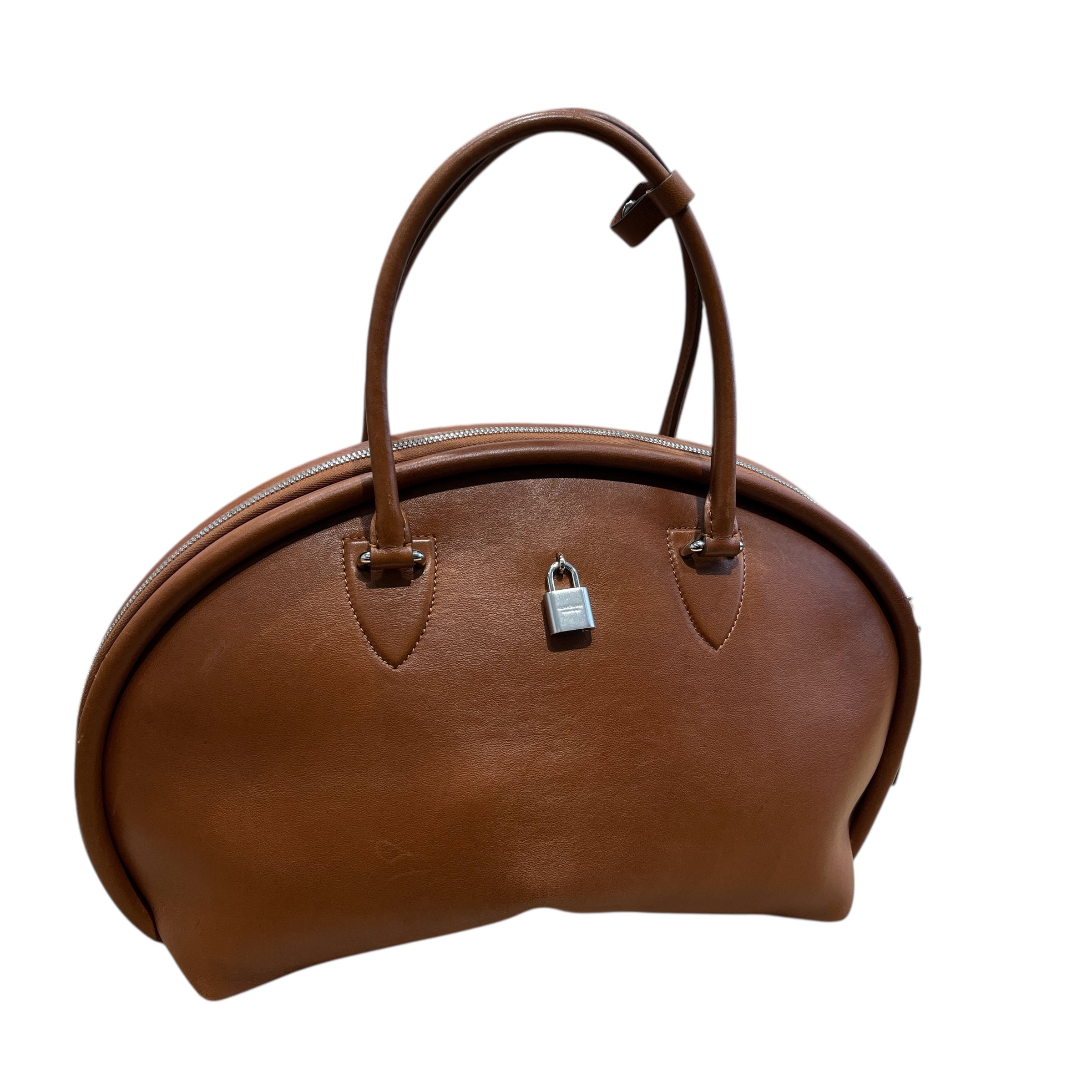 Acne Studios/Tote Bag/Leather/BRW/BOWLINA view 2