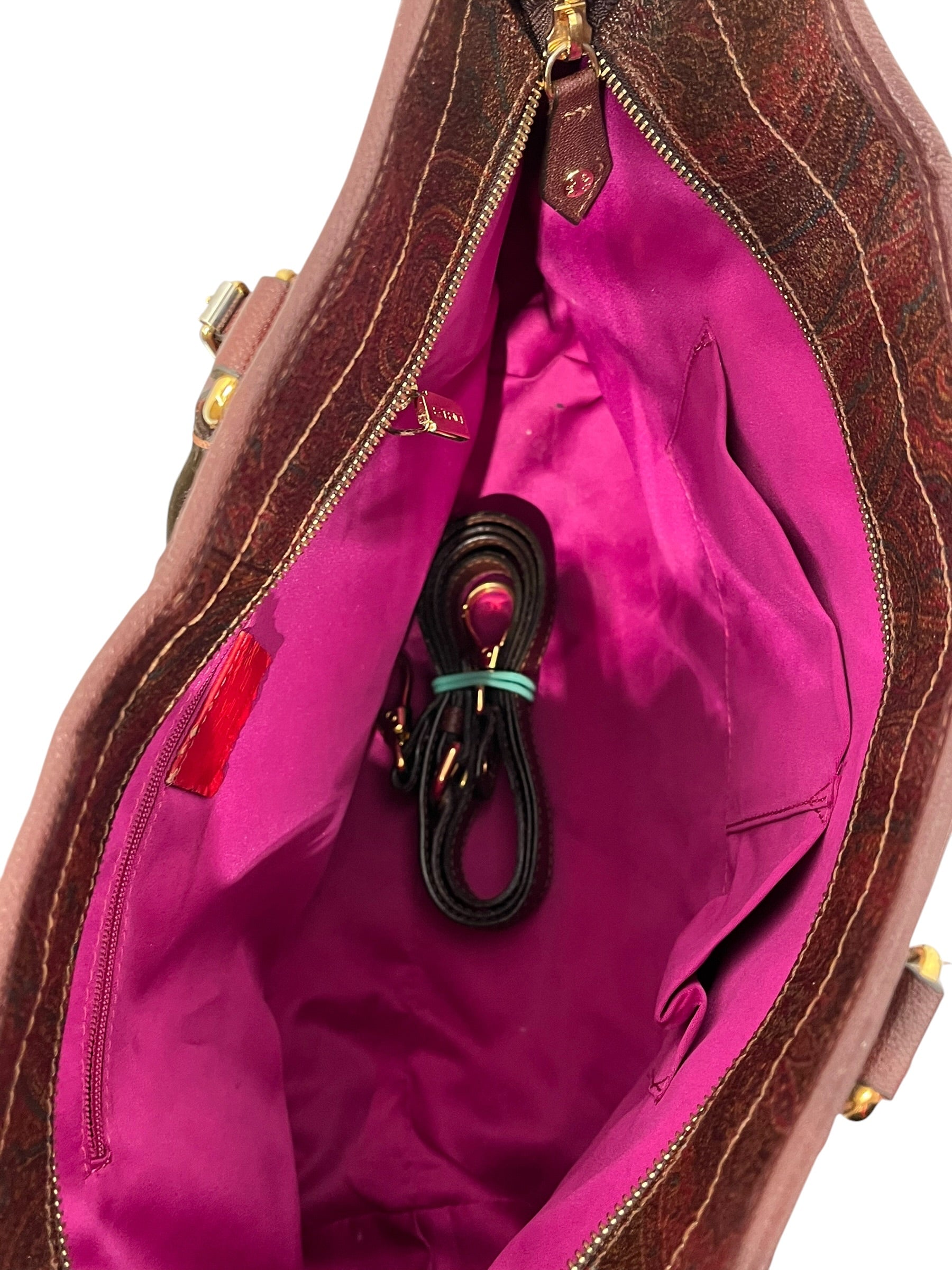 ETRO/Bag/Plaid/Leather/BRW/PATCHWORK DIAMOND BAG view 5