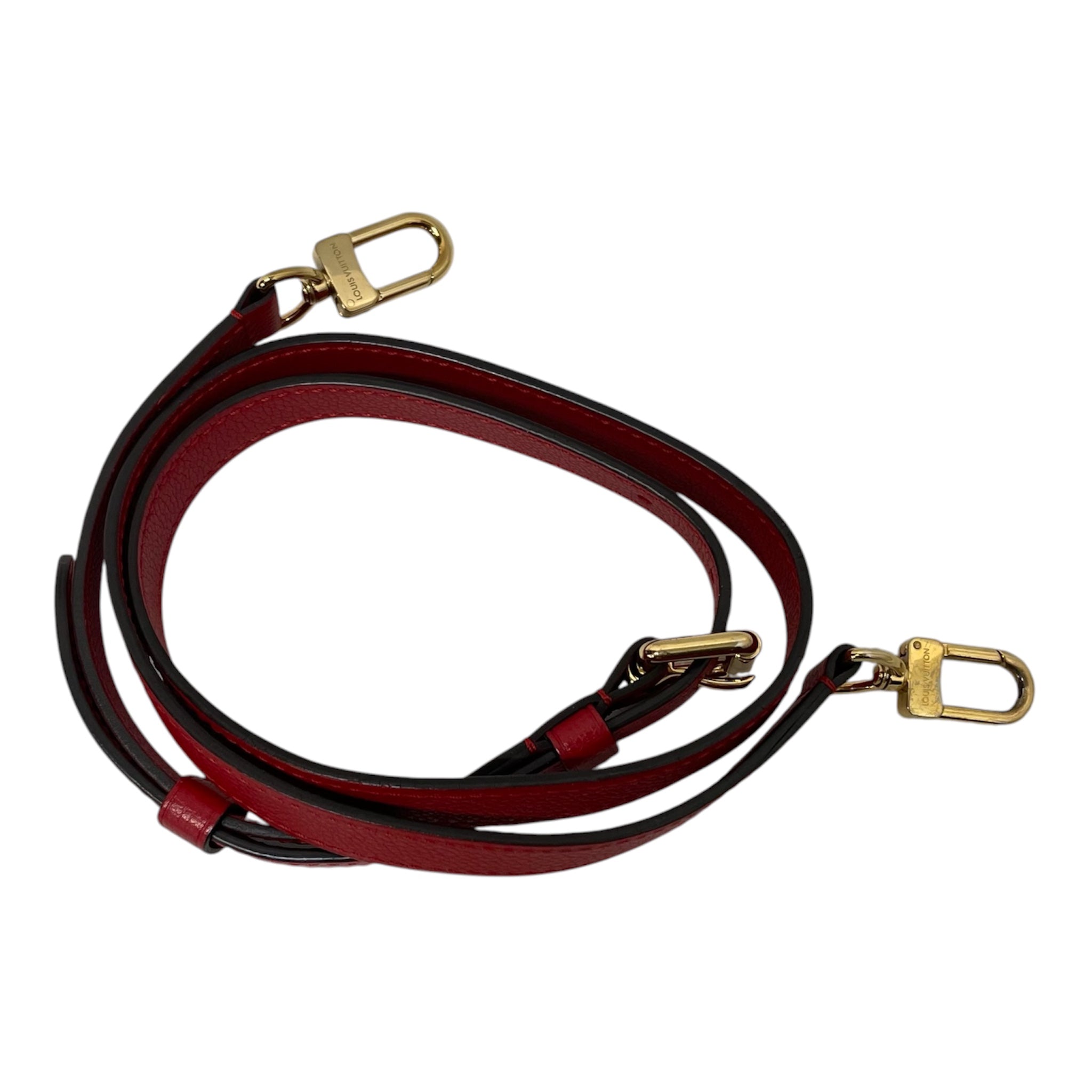 LOUIS VUITTON/Cross Body Bag/Monogram/Leather/RED/Metis MM view 7