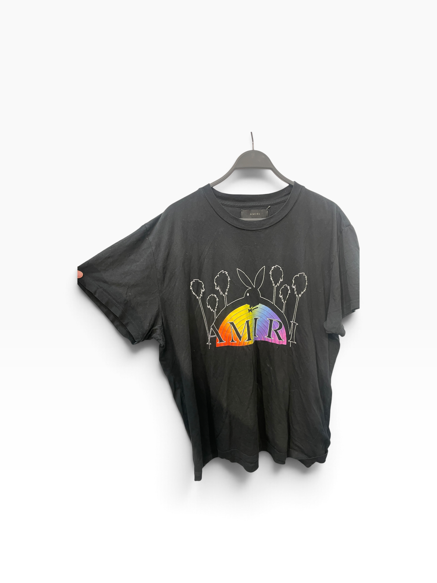 AMIRI/PLAYBOY/T-Shirt/XL/Cotton/BLK/Graphic/Rainbow view 1