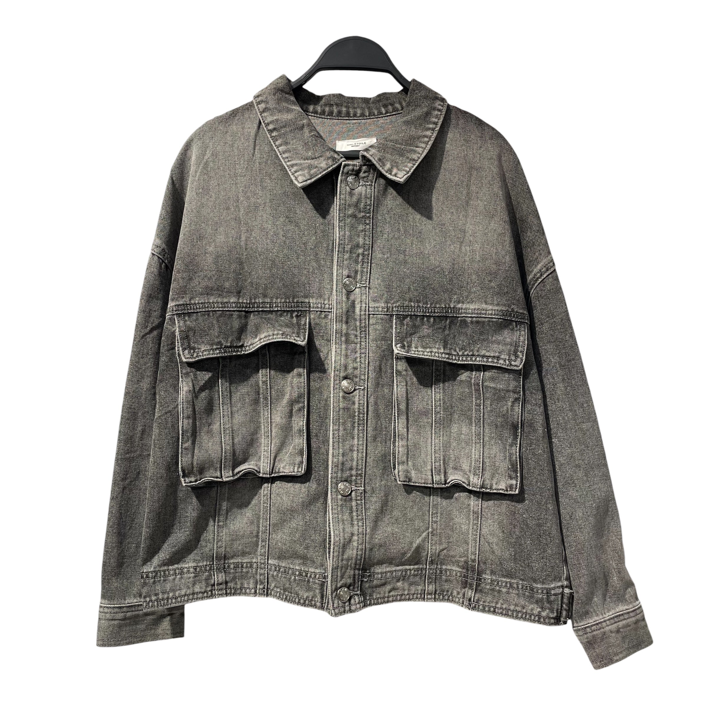 ISABEL MARANT ETOILE/Denim Jkt/M/Denim/GRY/IM ETOILE GREY DENIM JKT view 1