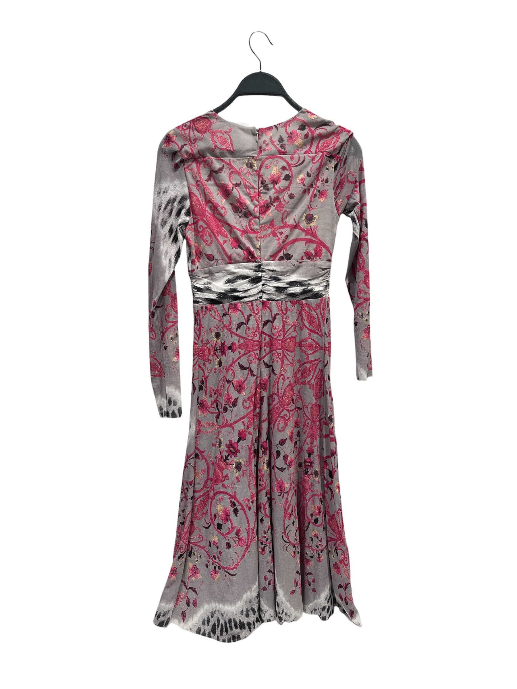 roberto cavalli/Dress/Floral Pattern/Silk/PNK/Mini Length/ view 2